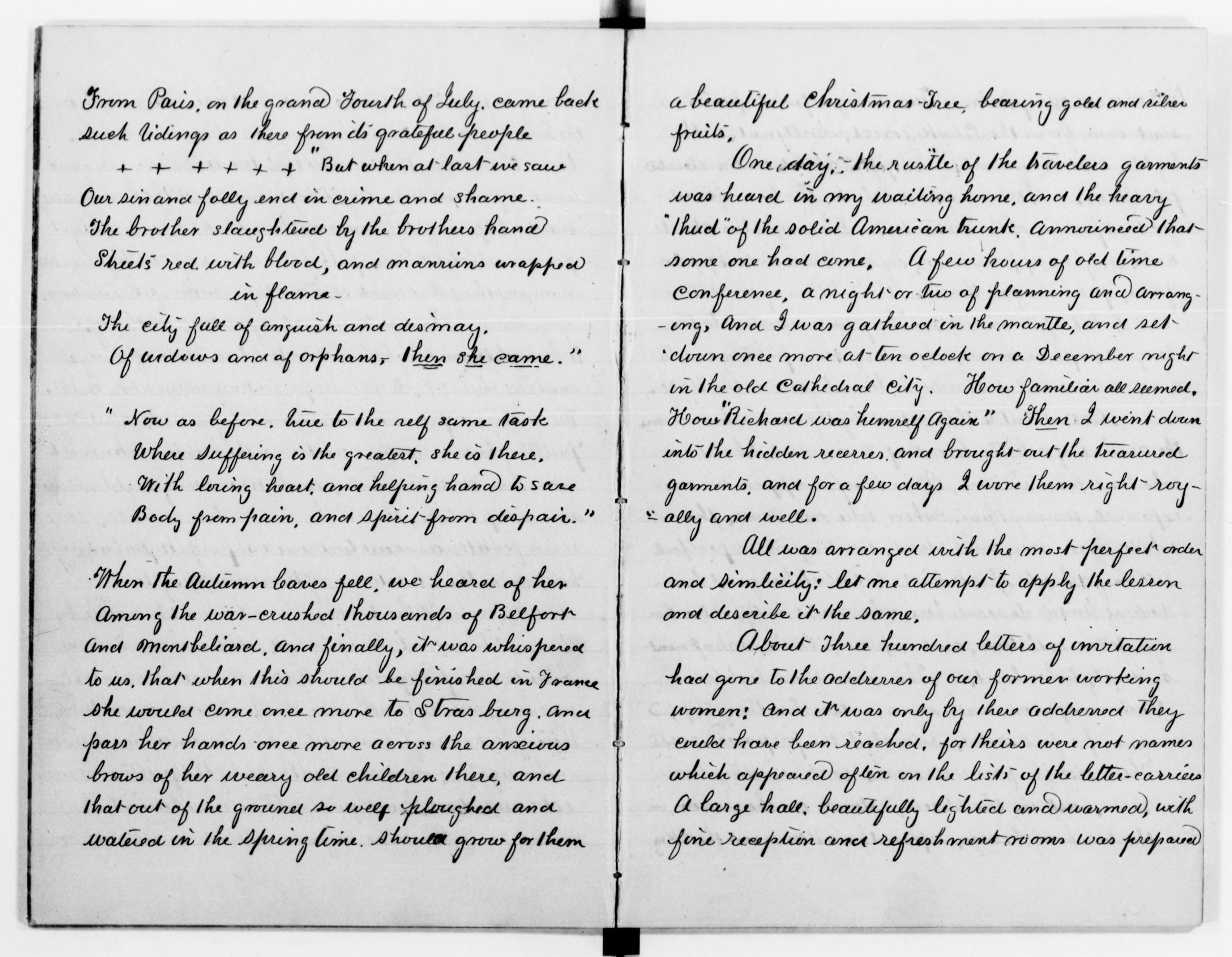 Scanned image of the current content page