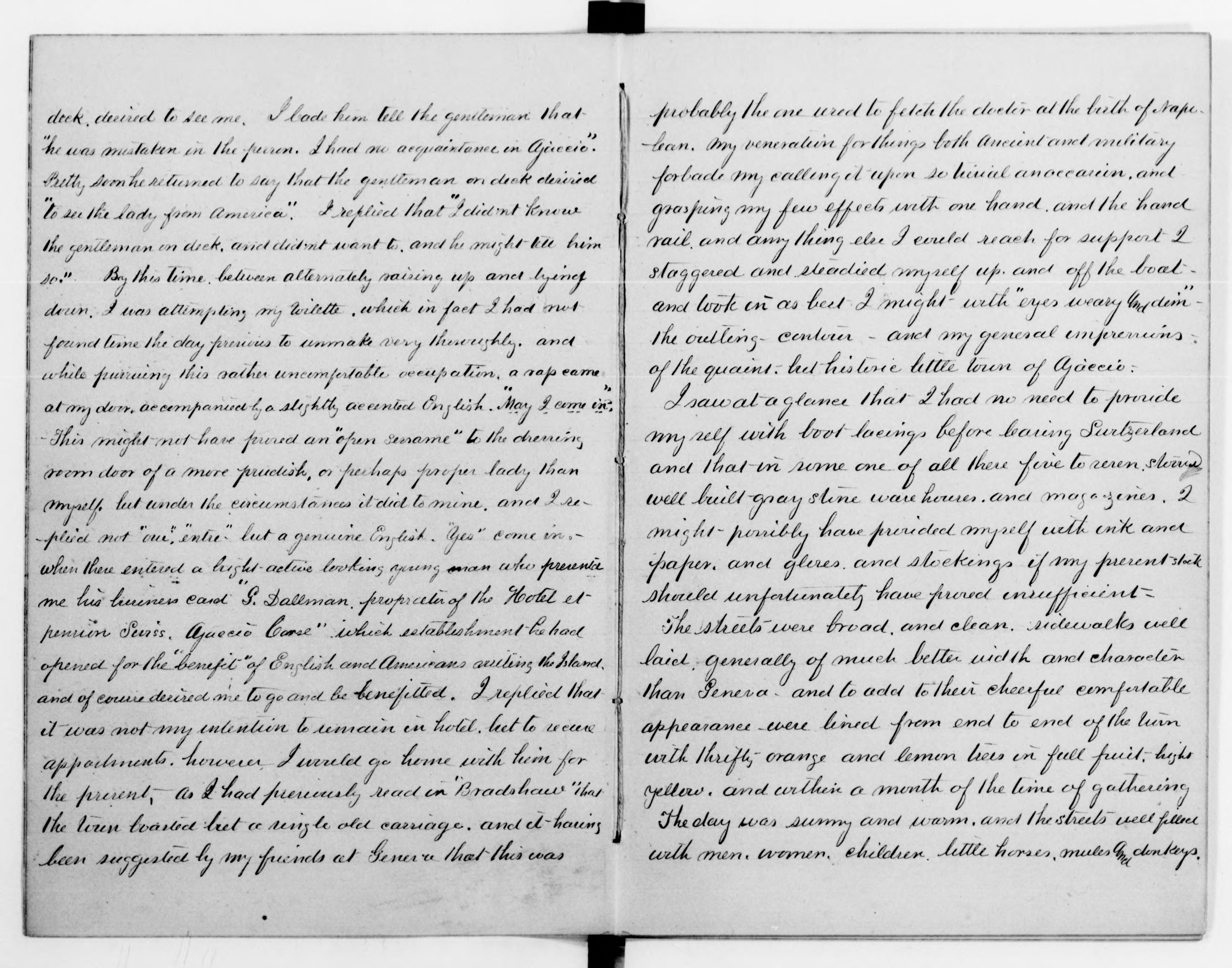 Scanned image of the current content page