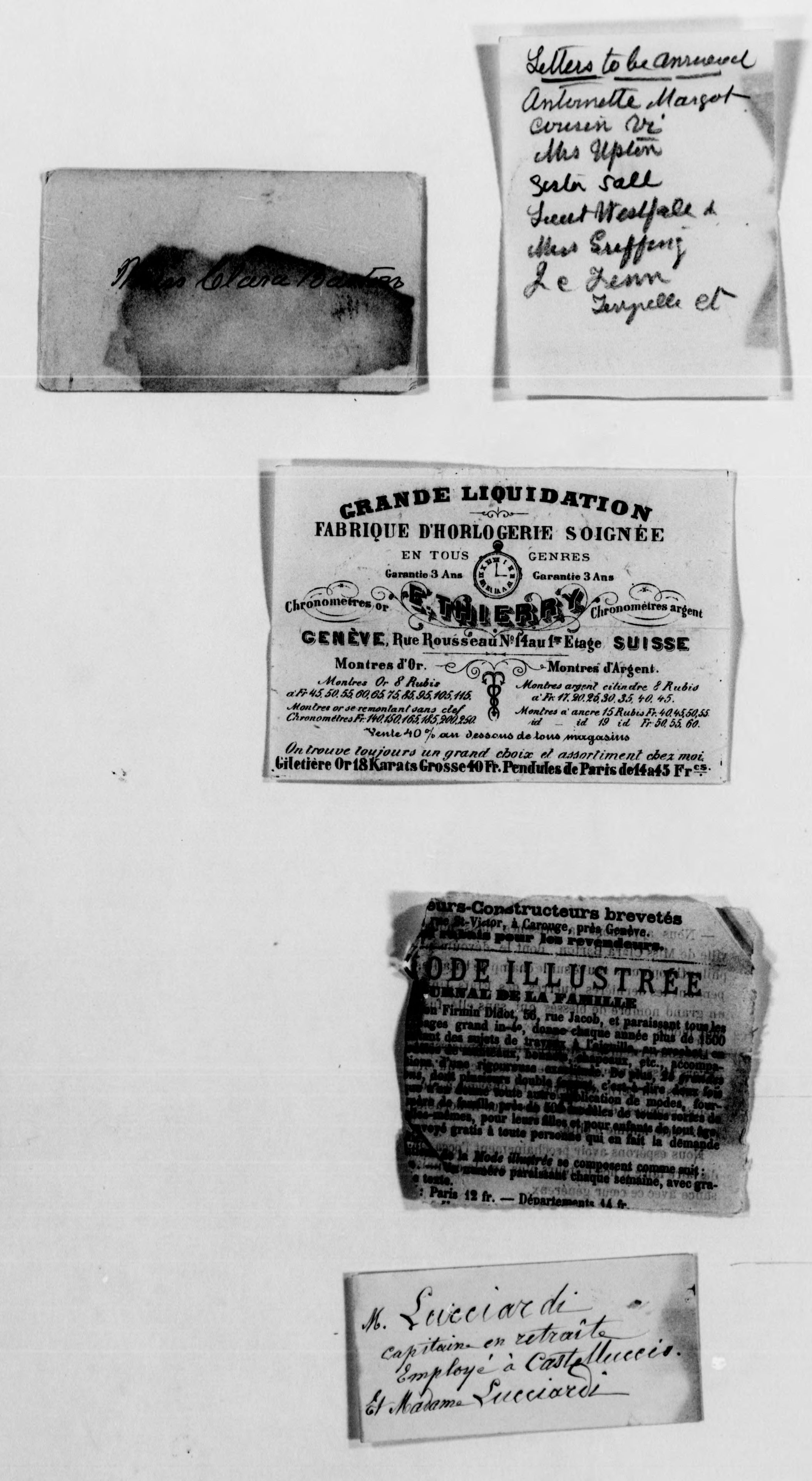 Scanned image of the current content page