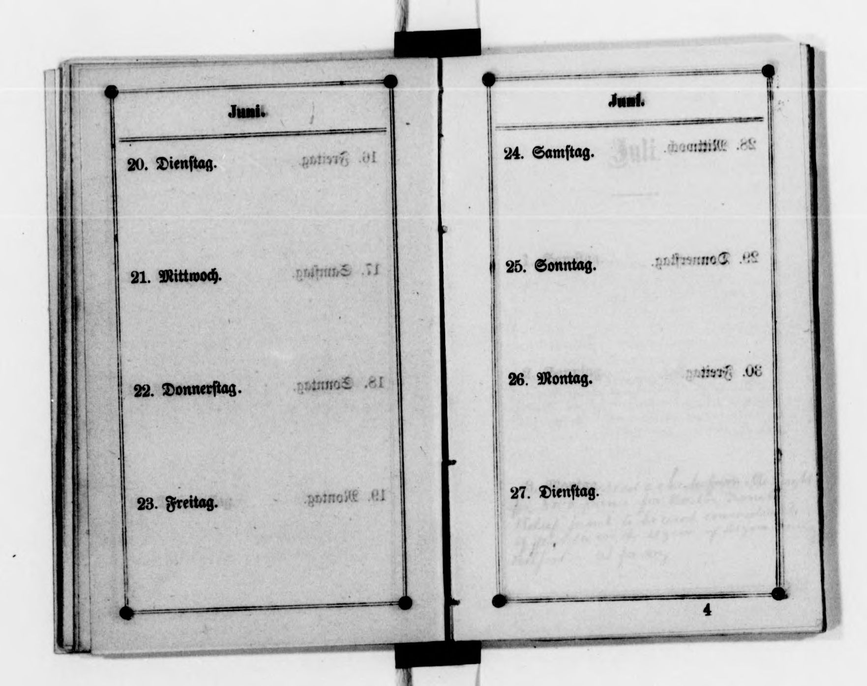 Scanned image of the current content page