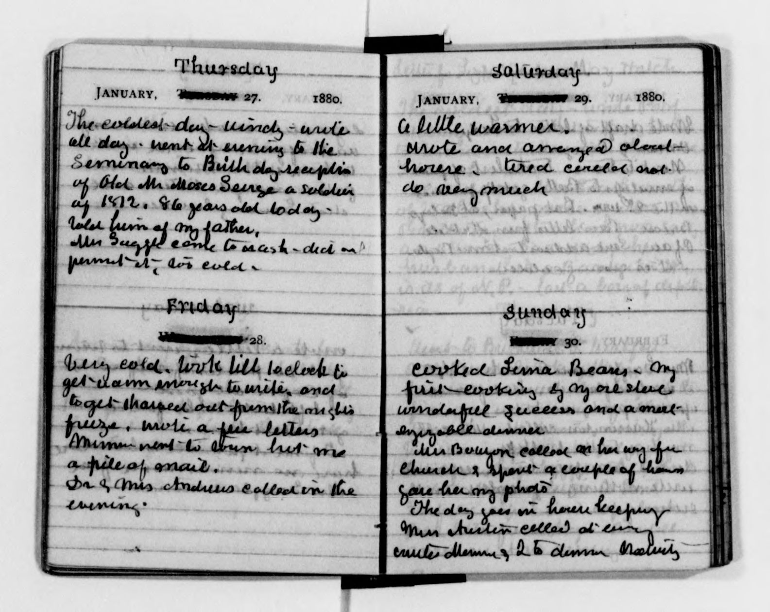 Scanned image of the current content page