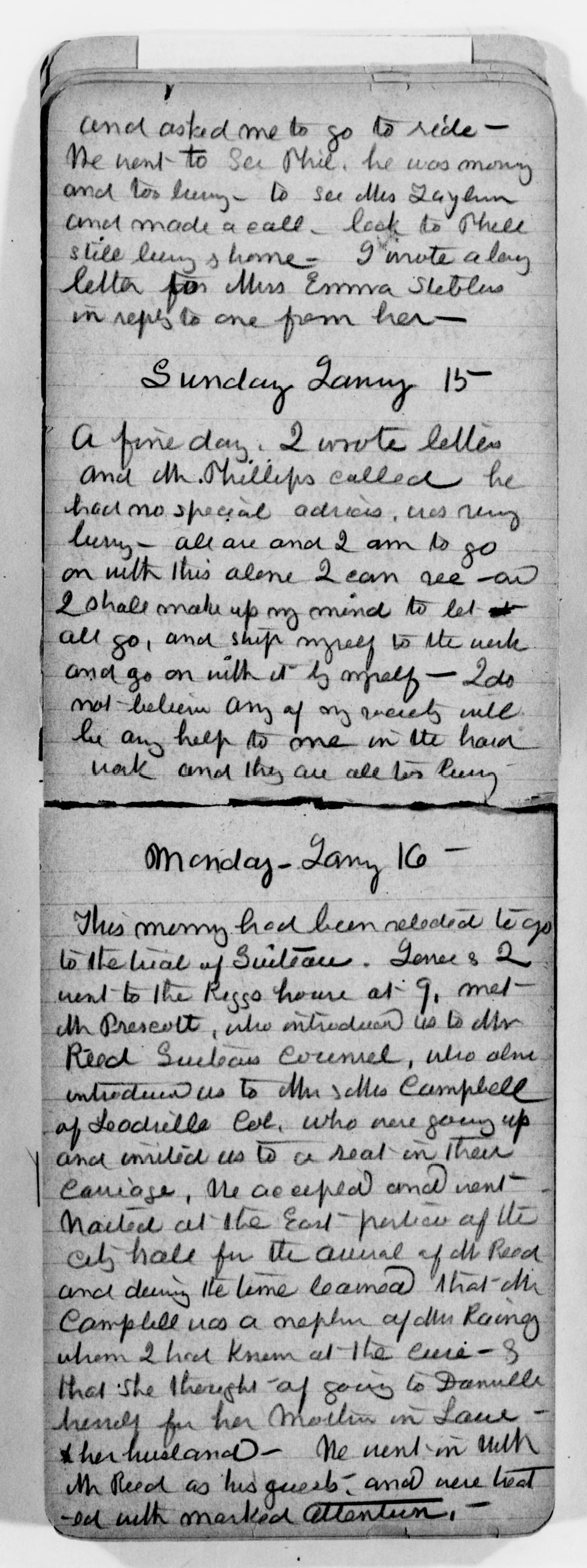 Scanned image of the current content page