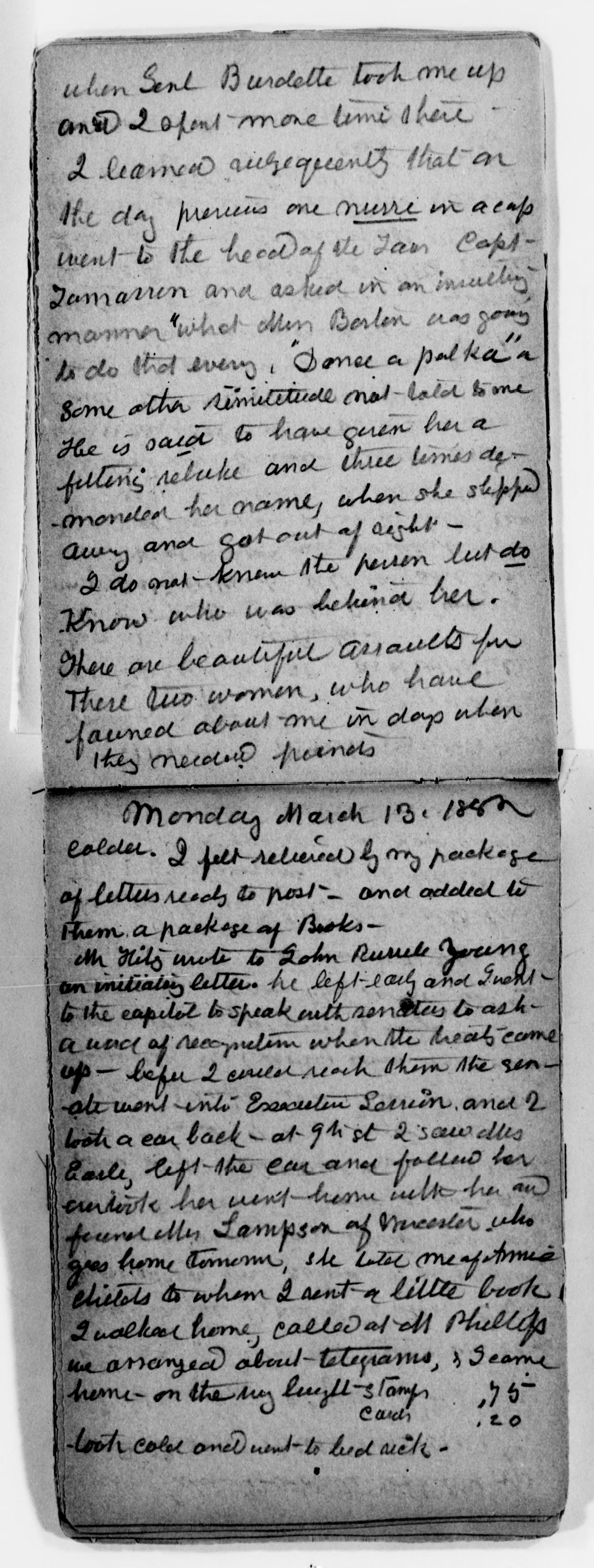 Scanned image of the current content page