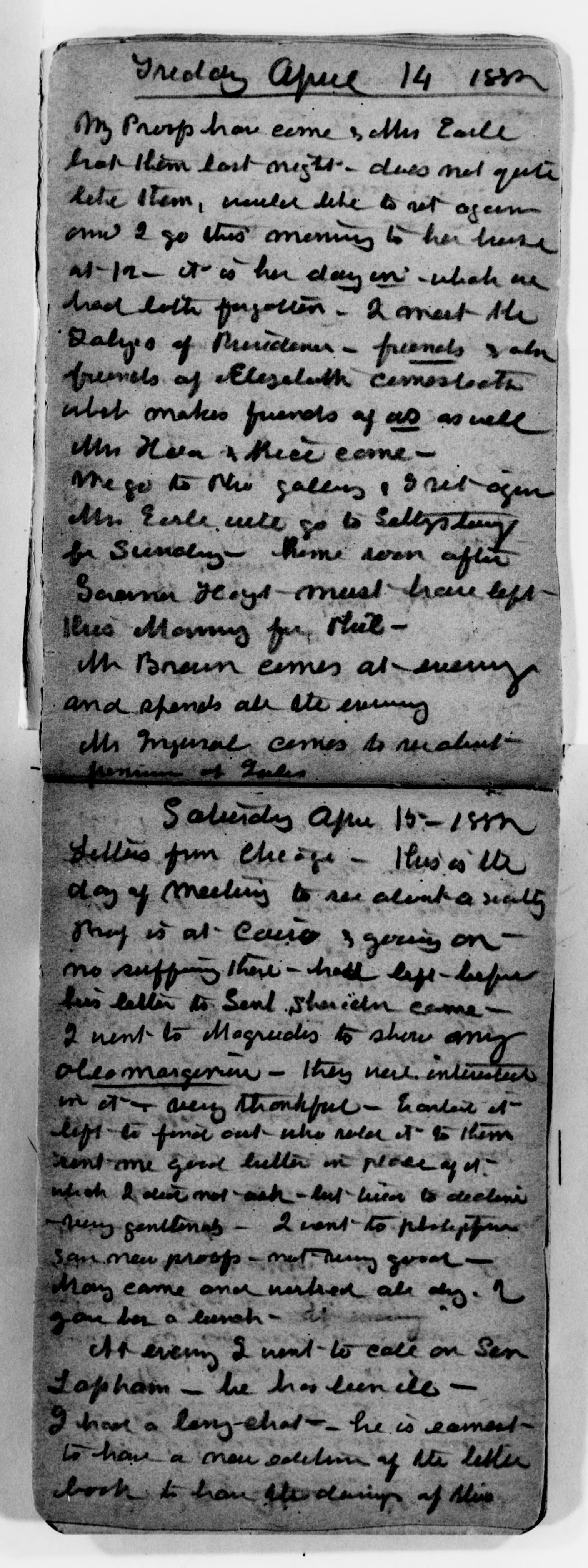 Scanned image of the current content page