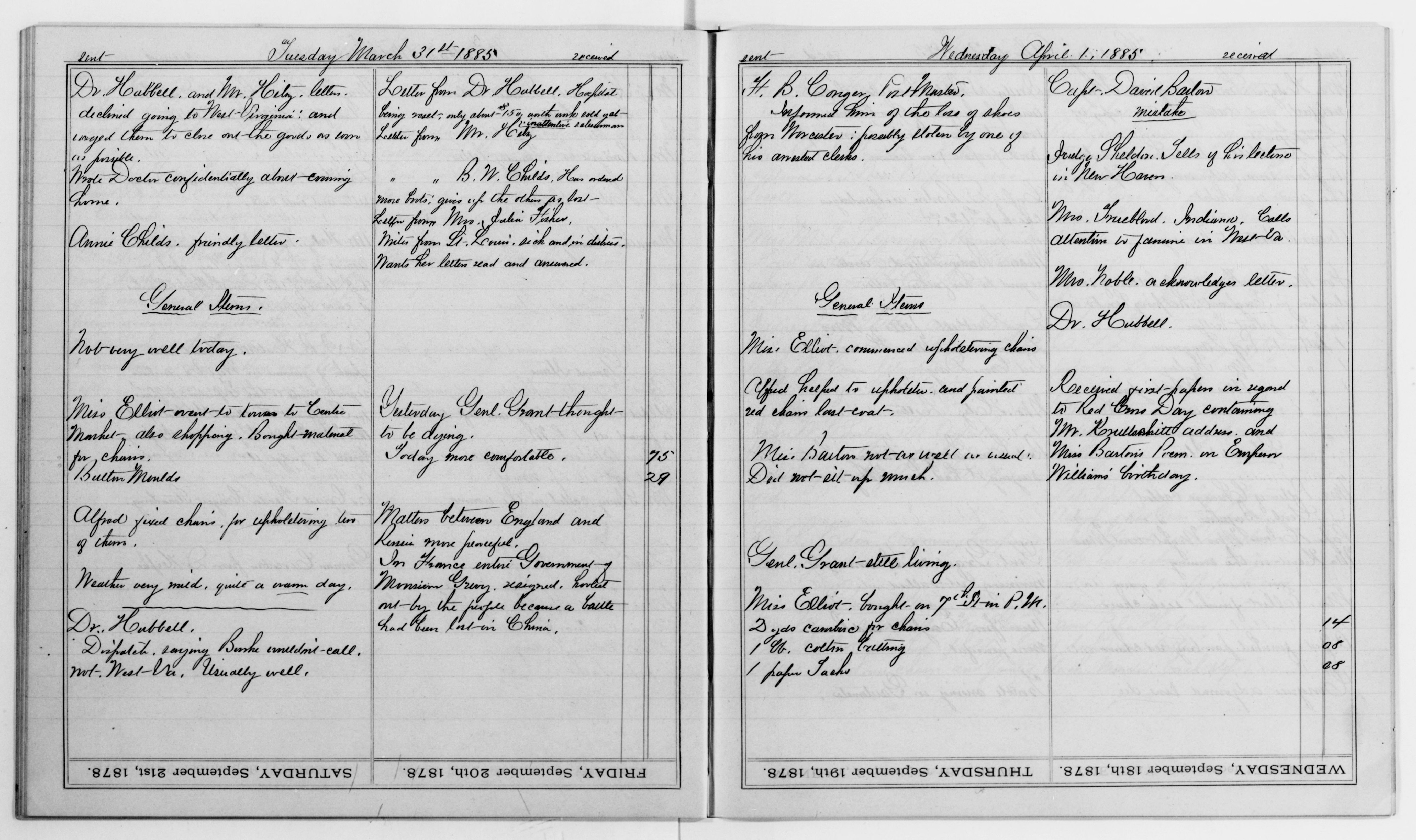 Scanned image of the current content page