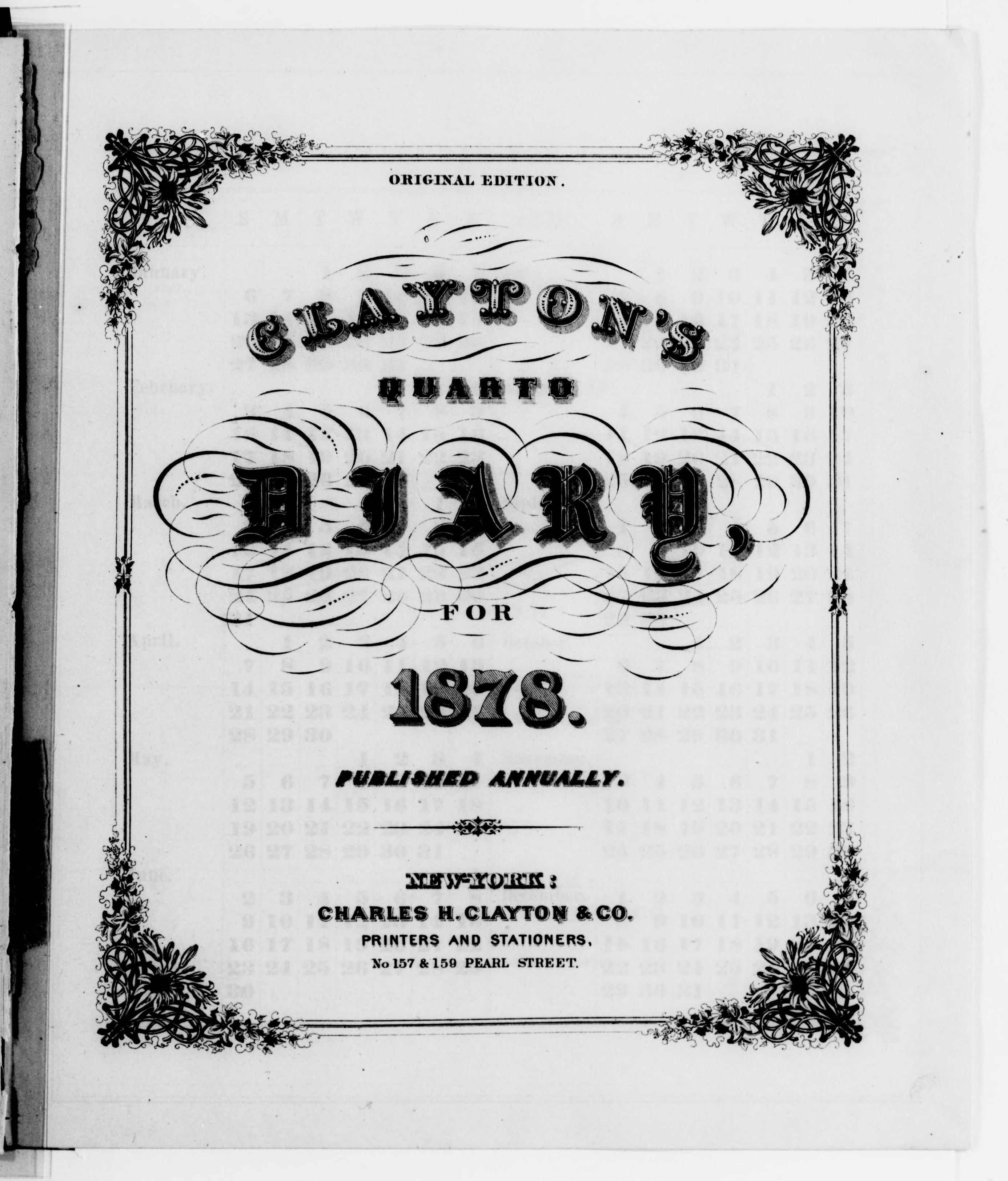 Scanned image of the current content page