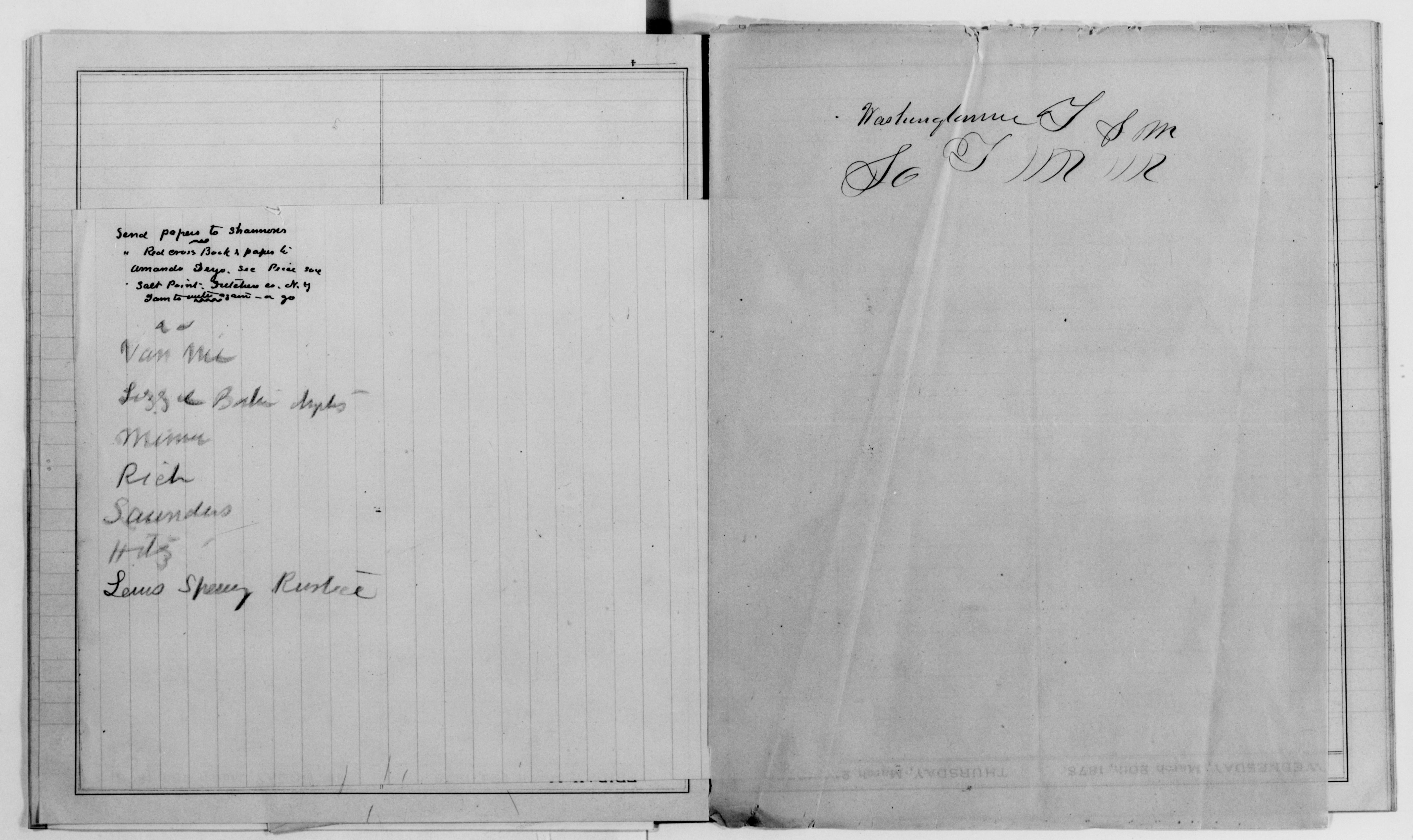 Scanned image of the current content page