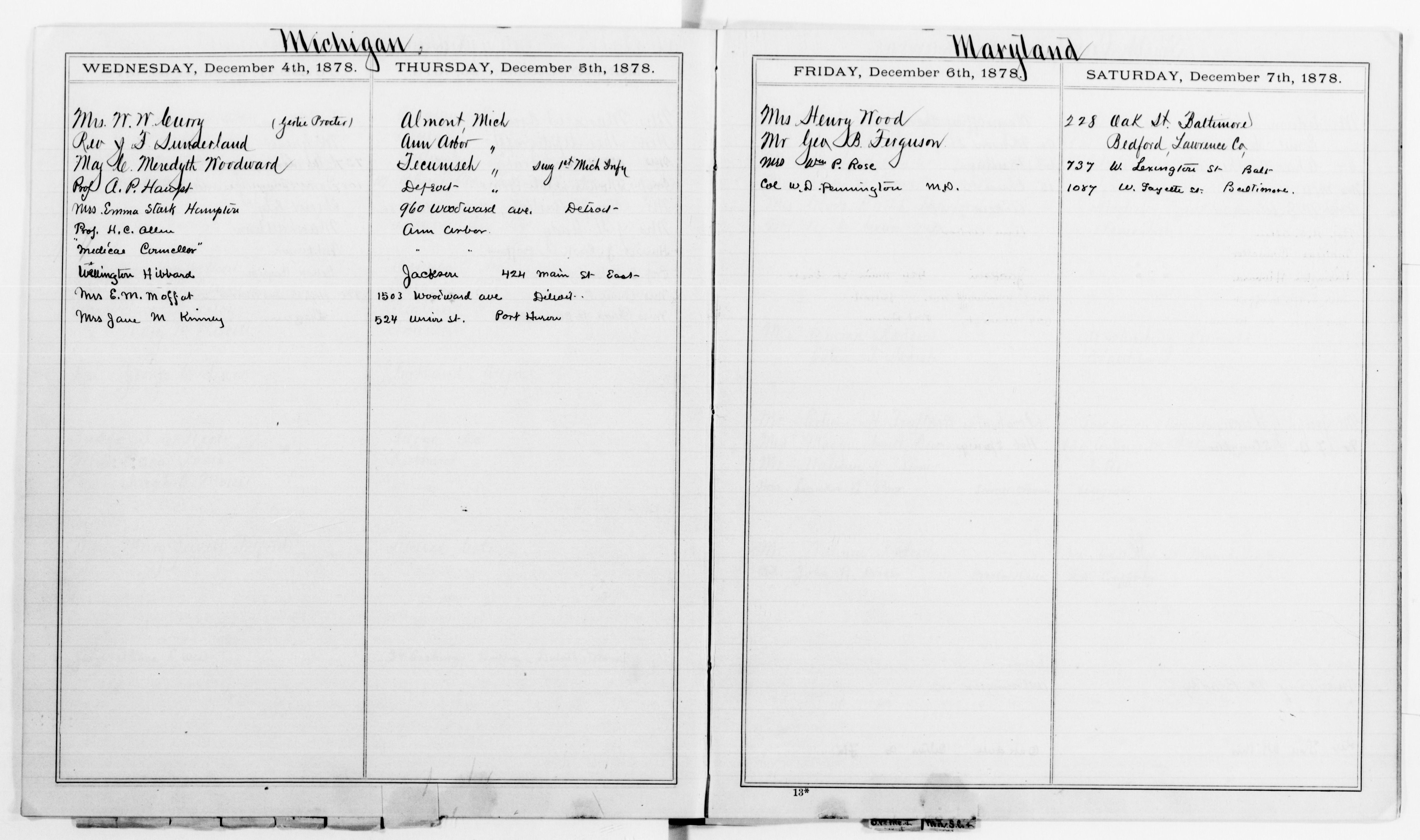 Scanned image of the current content page