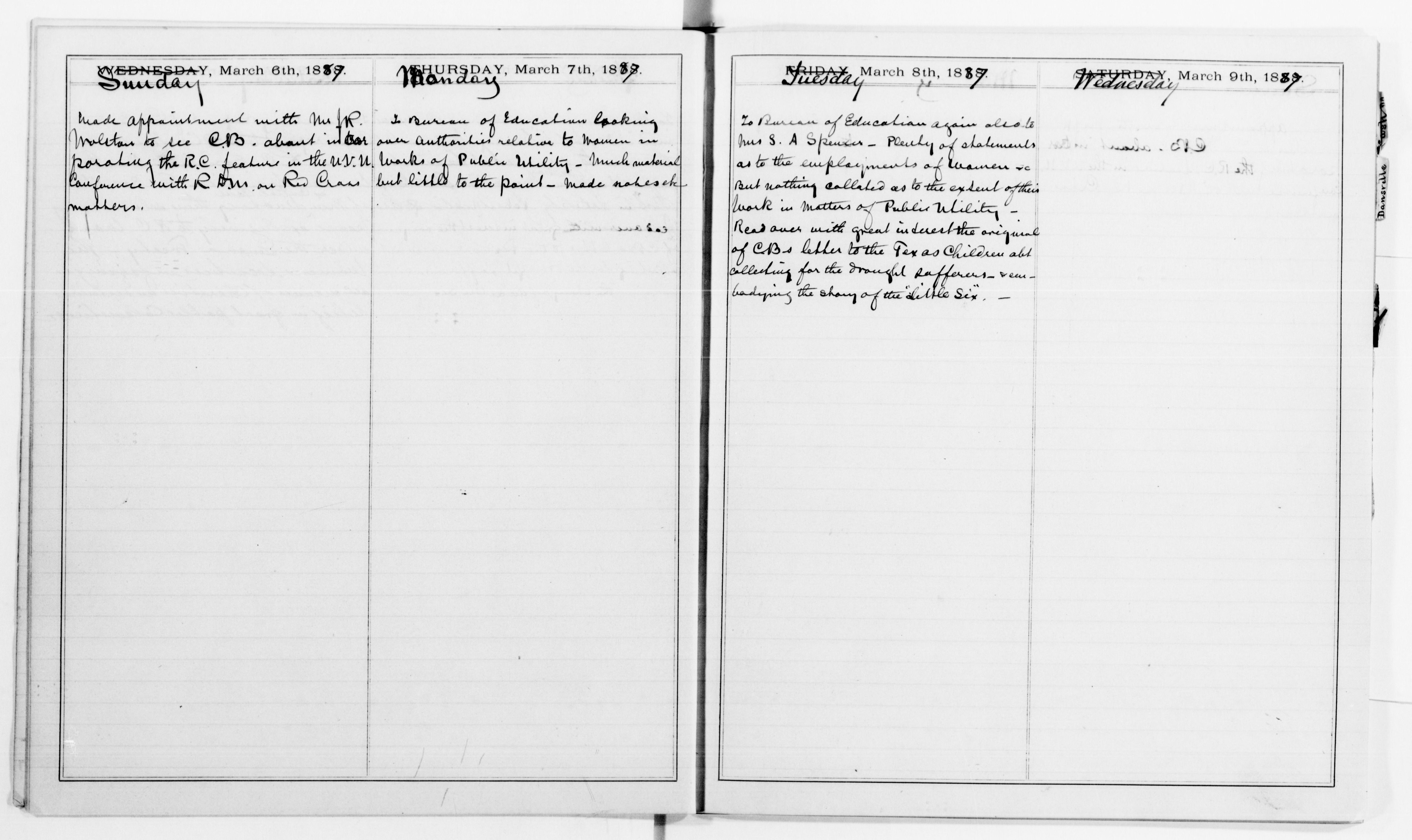 Scanned image of the current content page