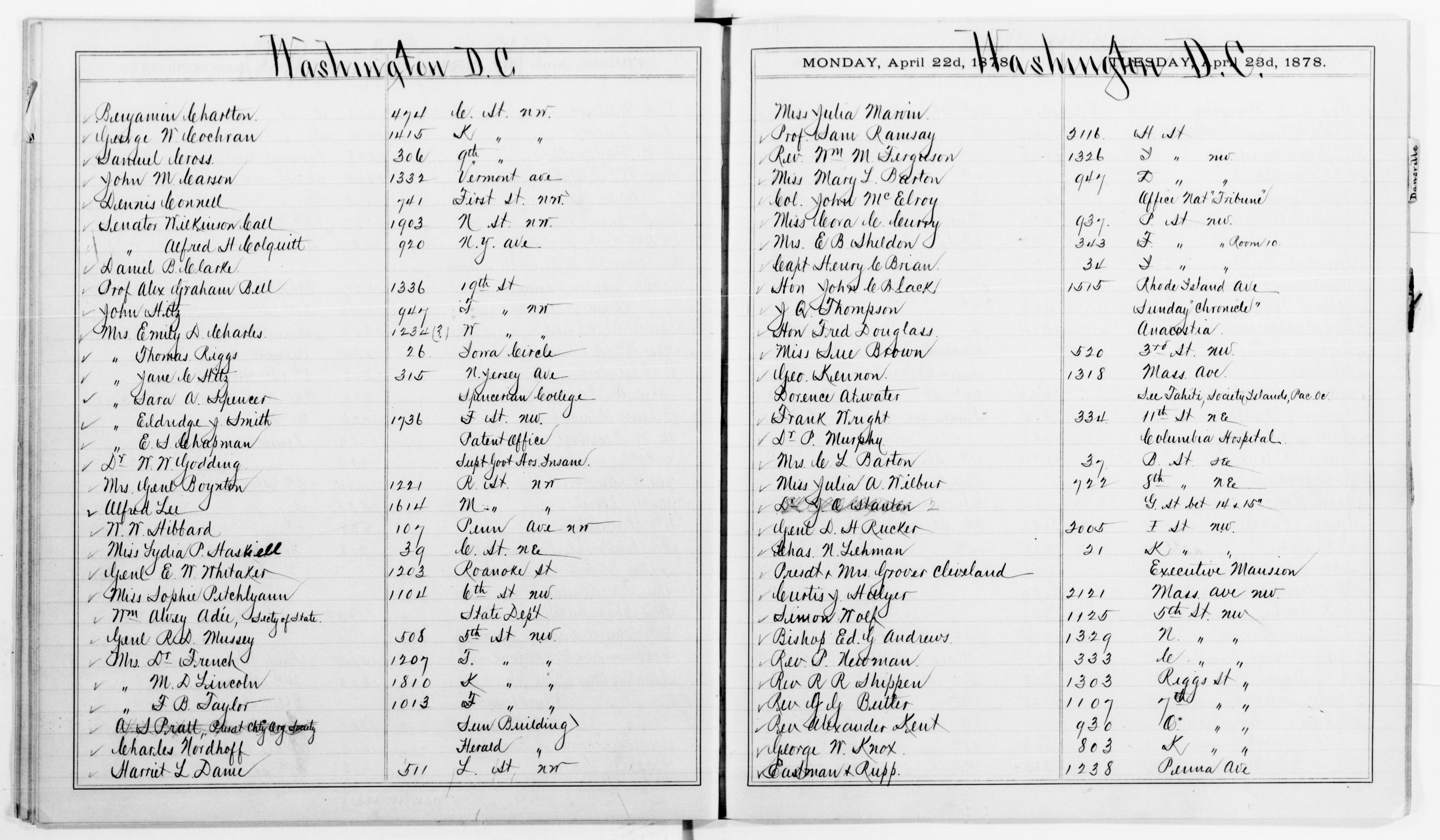 Scanned image of the current content page