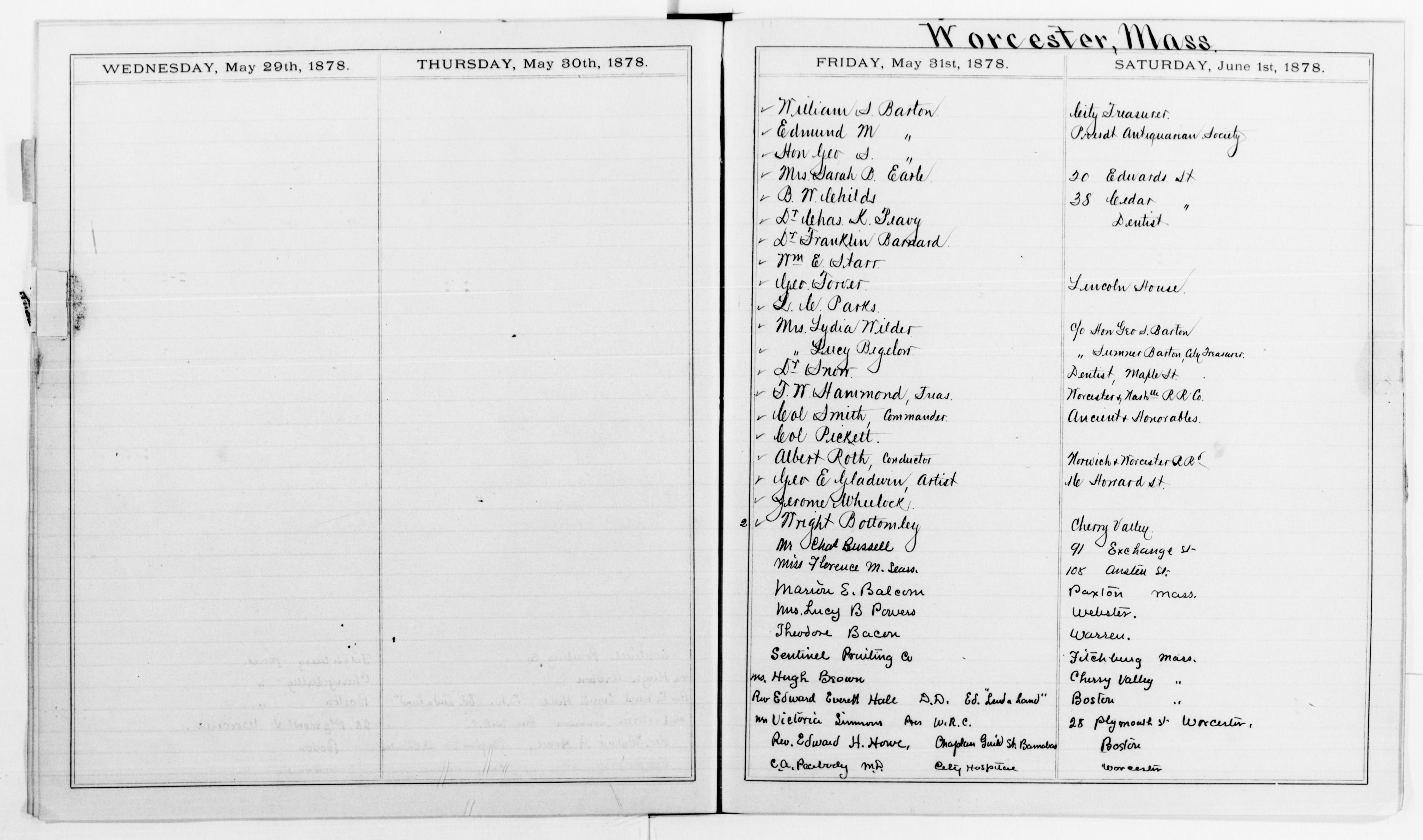 Scanned image of the current content page