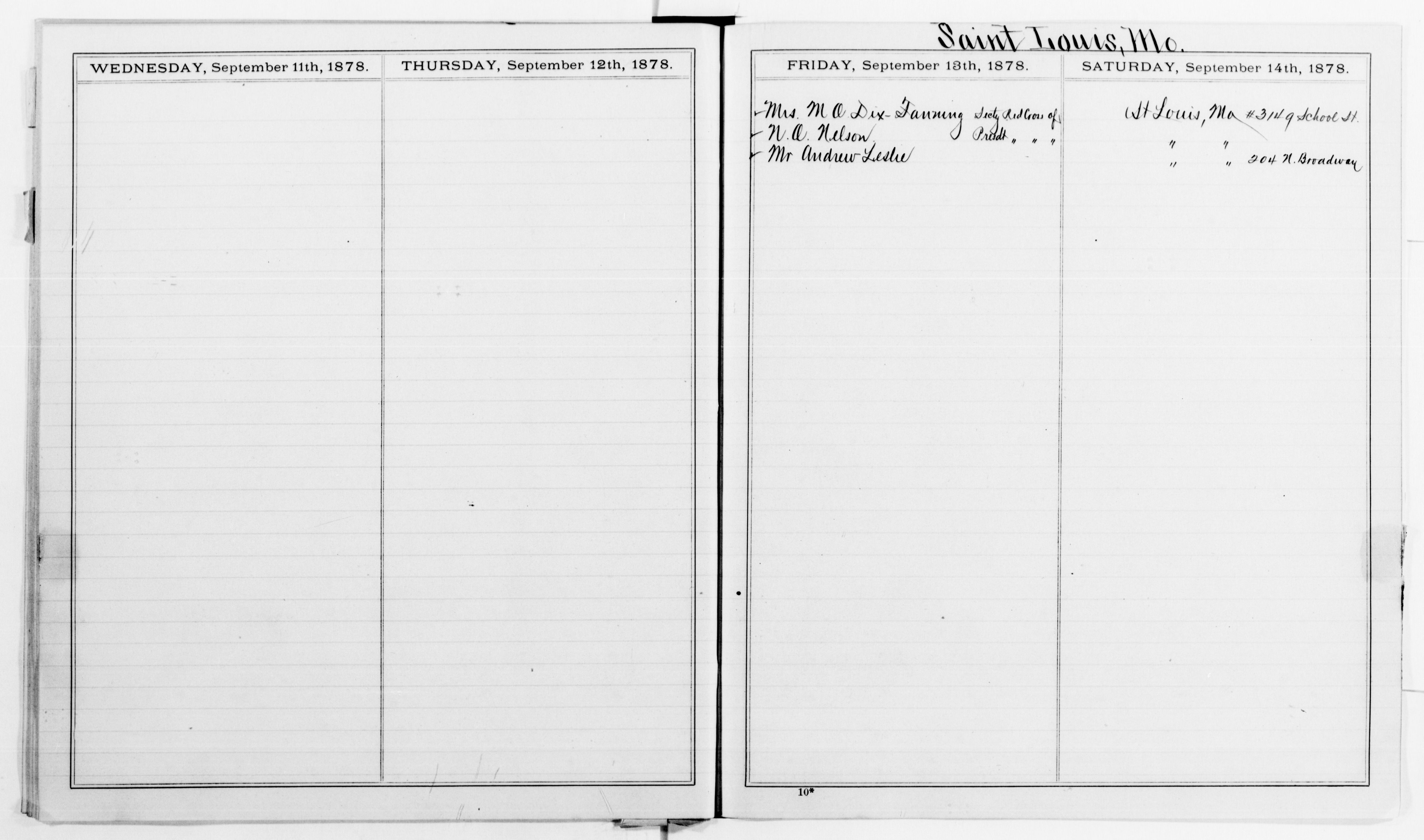 Scanned image of the current content page