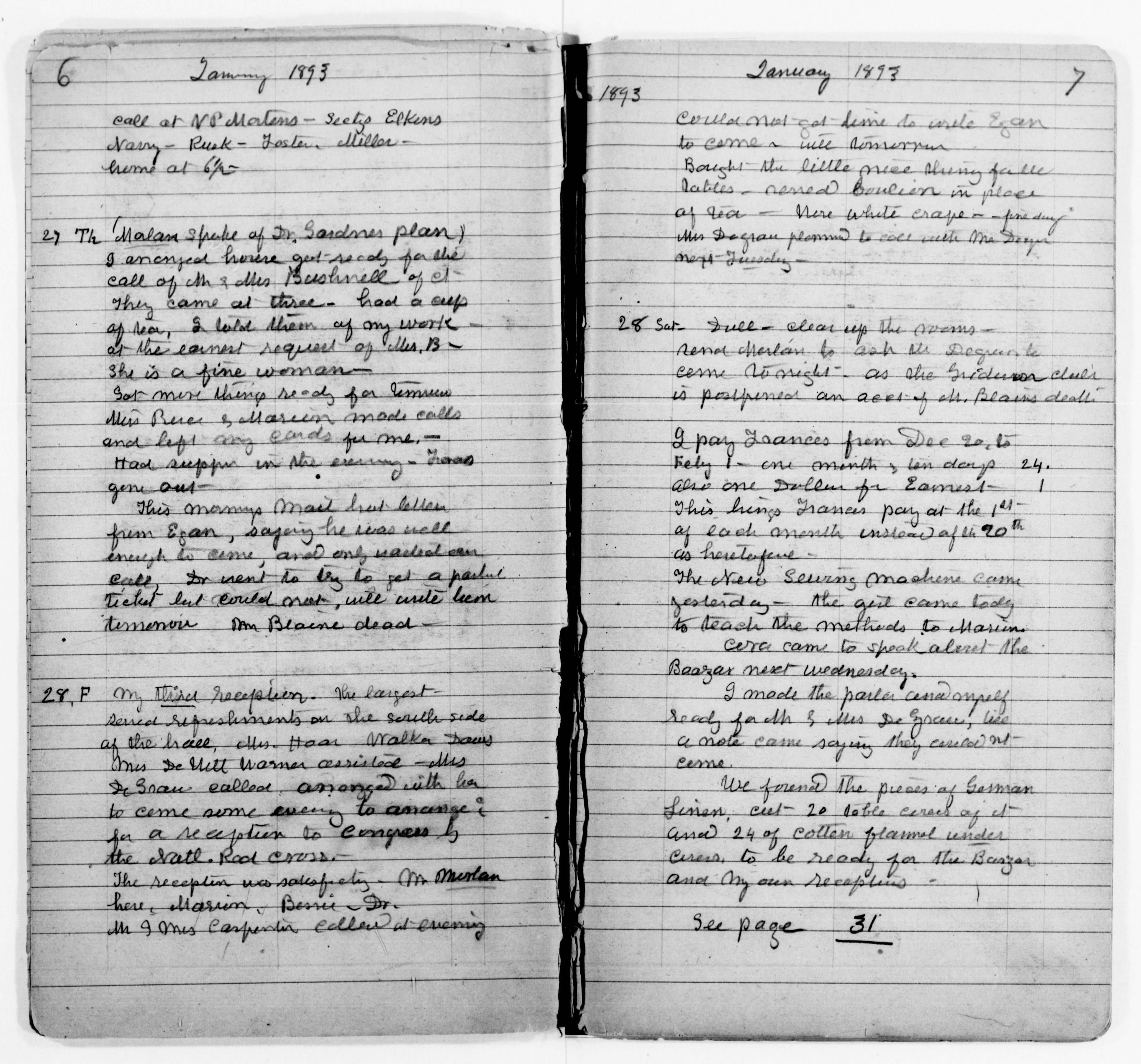 Scanned image of the current content page