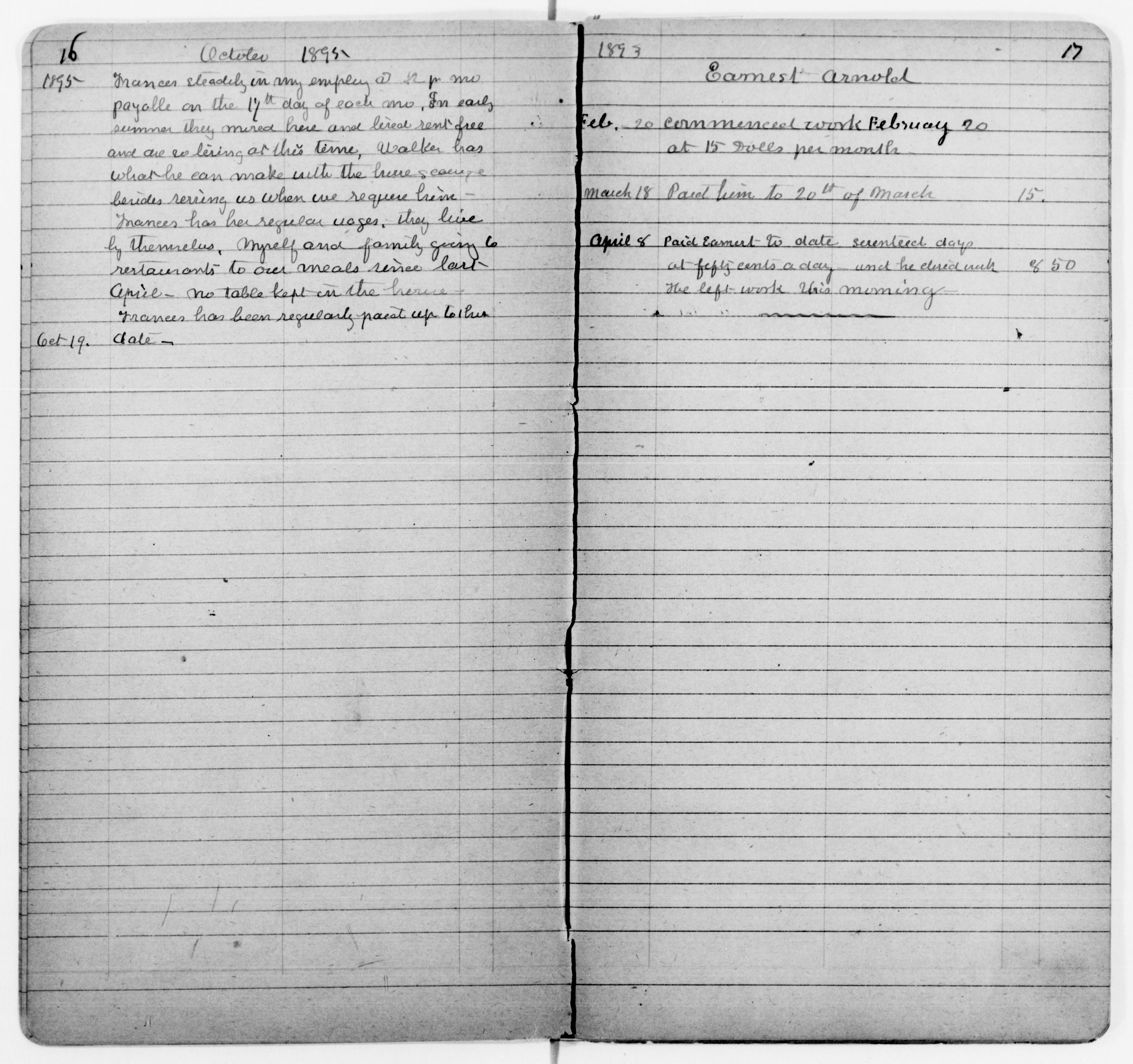 Scanned image of the current content page