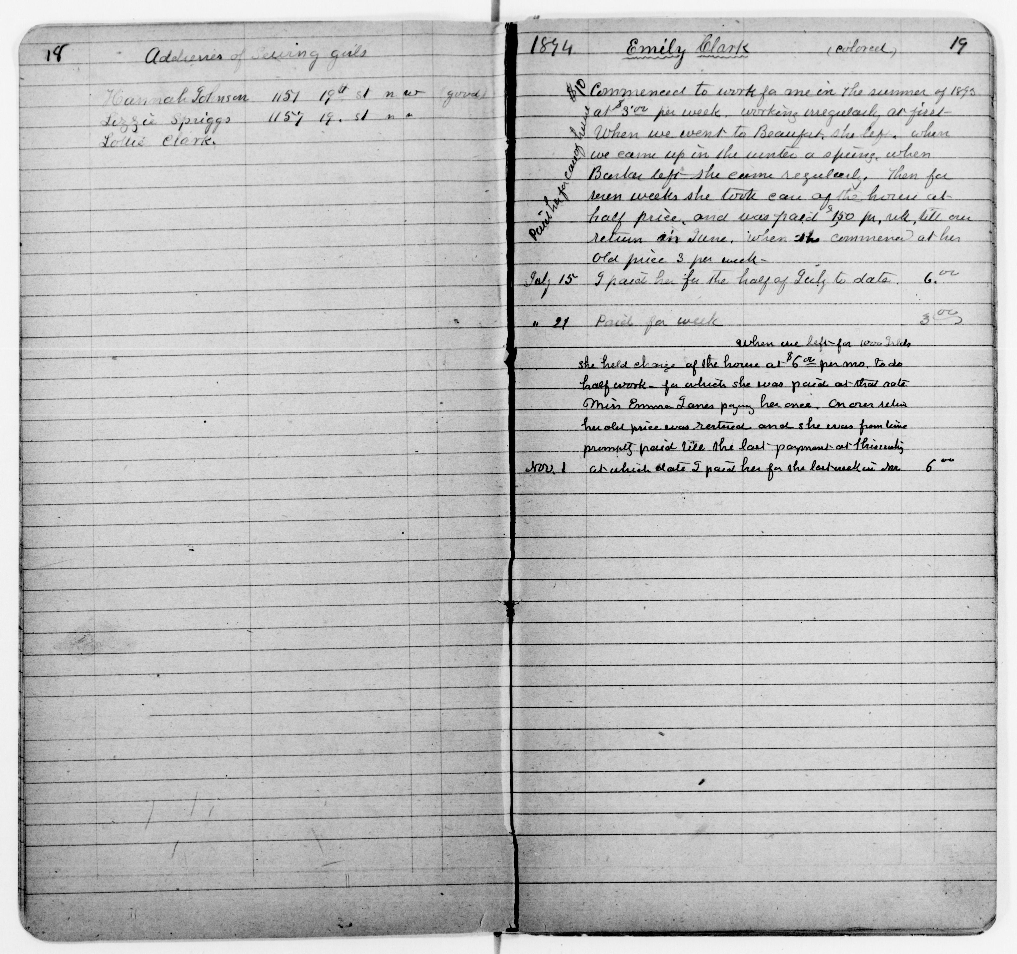 Scanned image of the current content page