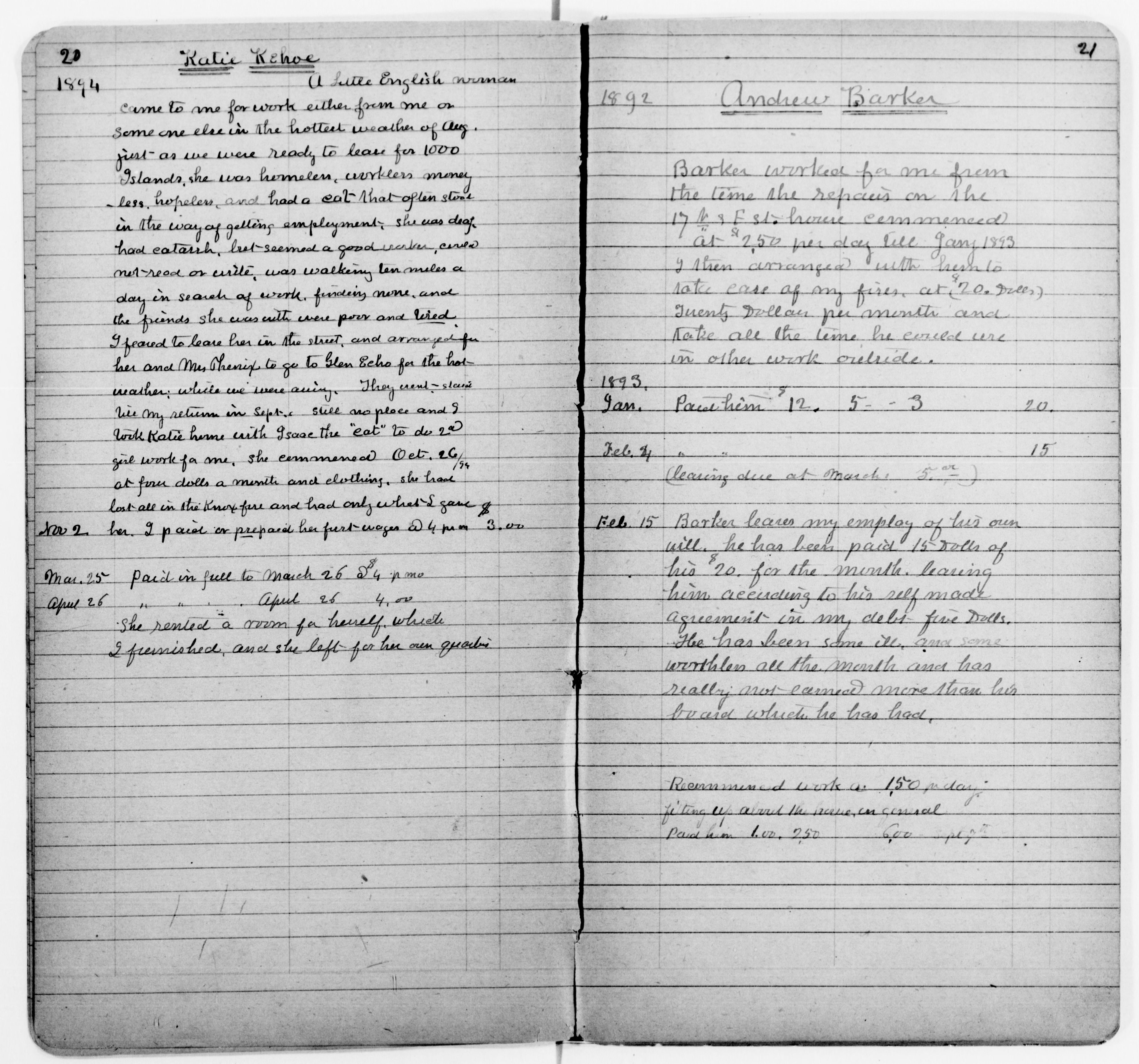 Scanned image of the current content page