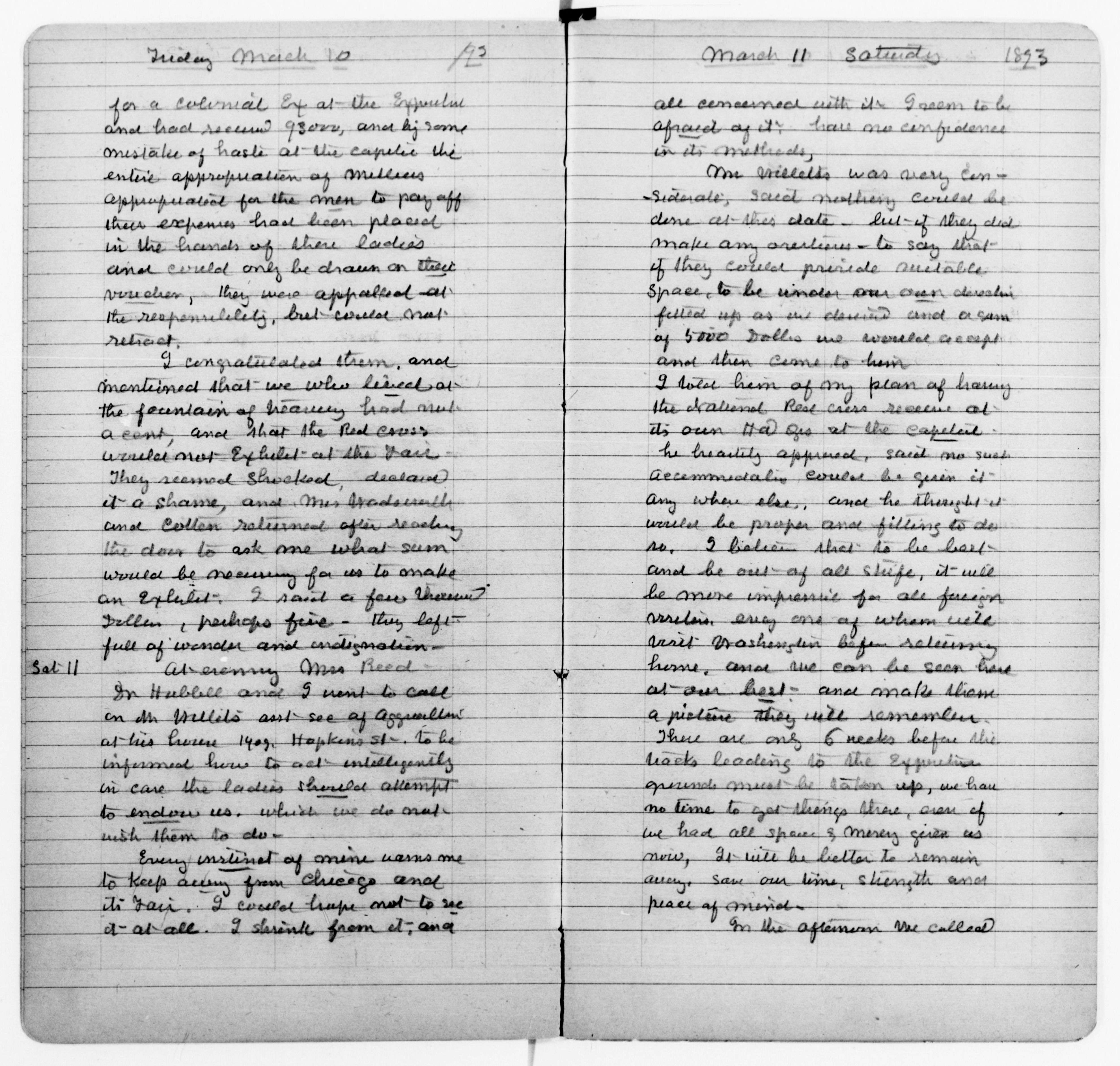 Scanned image of the current content page