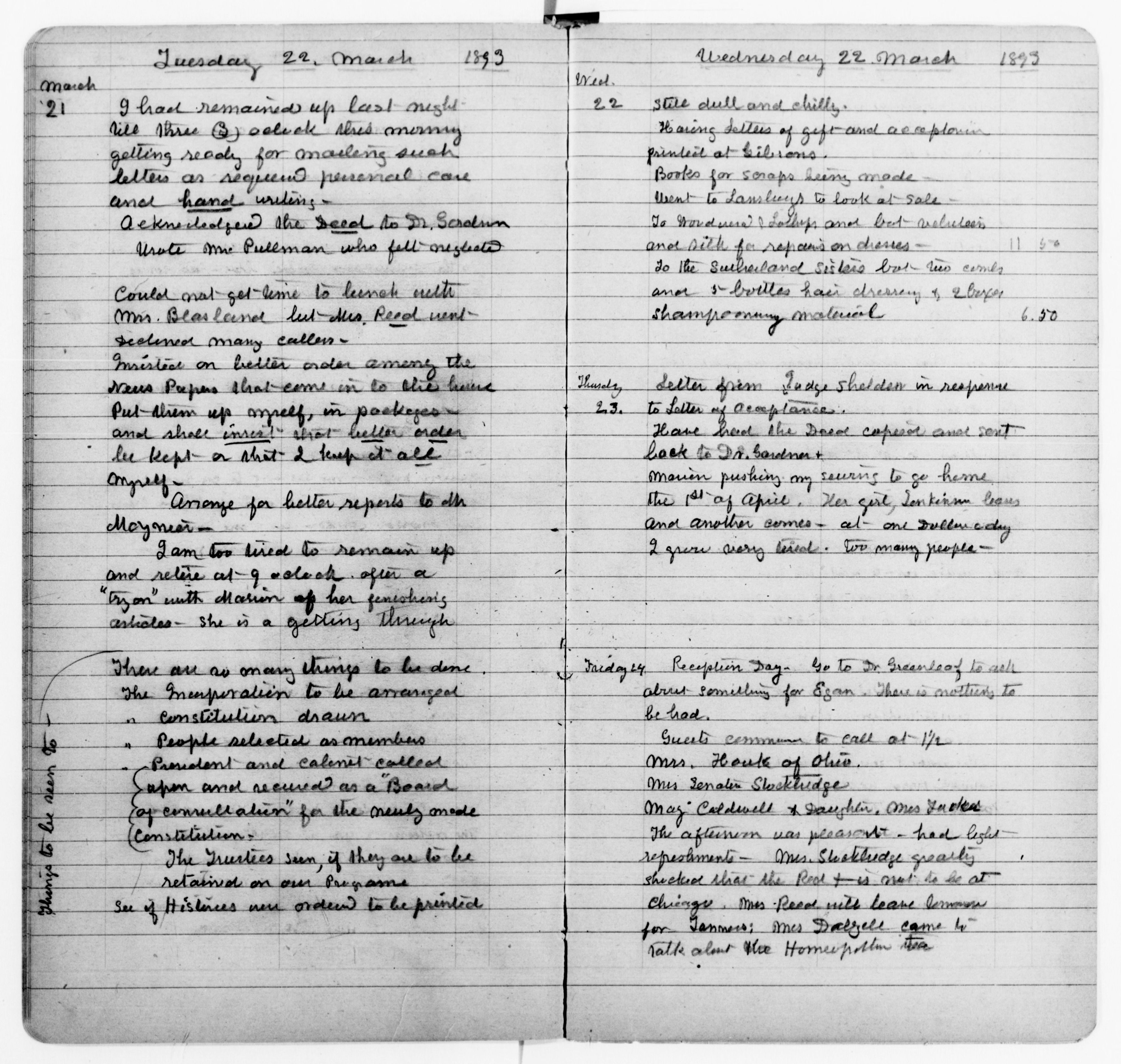 Scanned image of the current content page