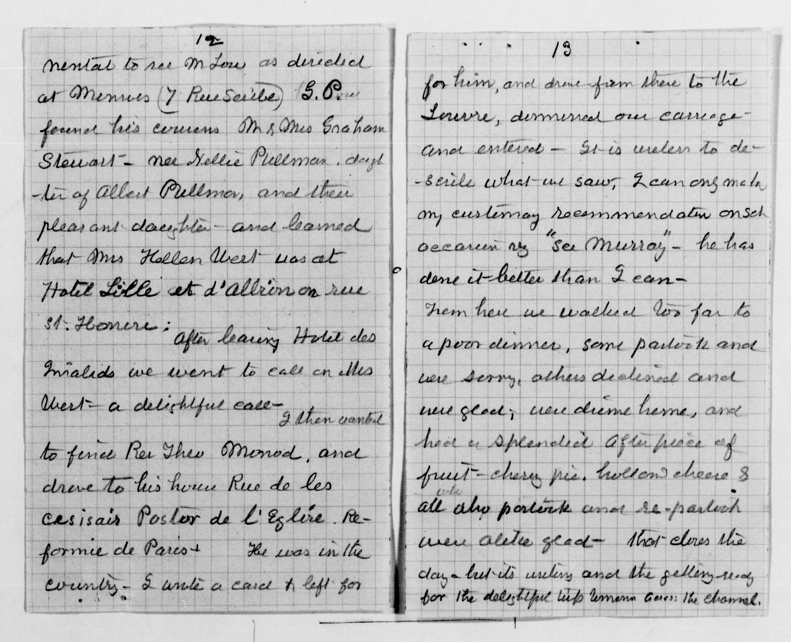 Scanned image of the current content page