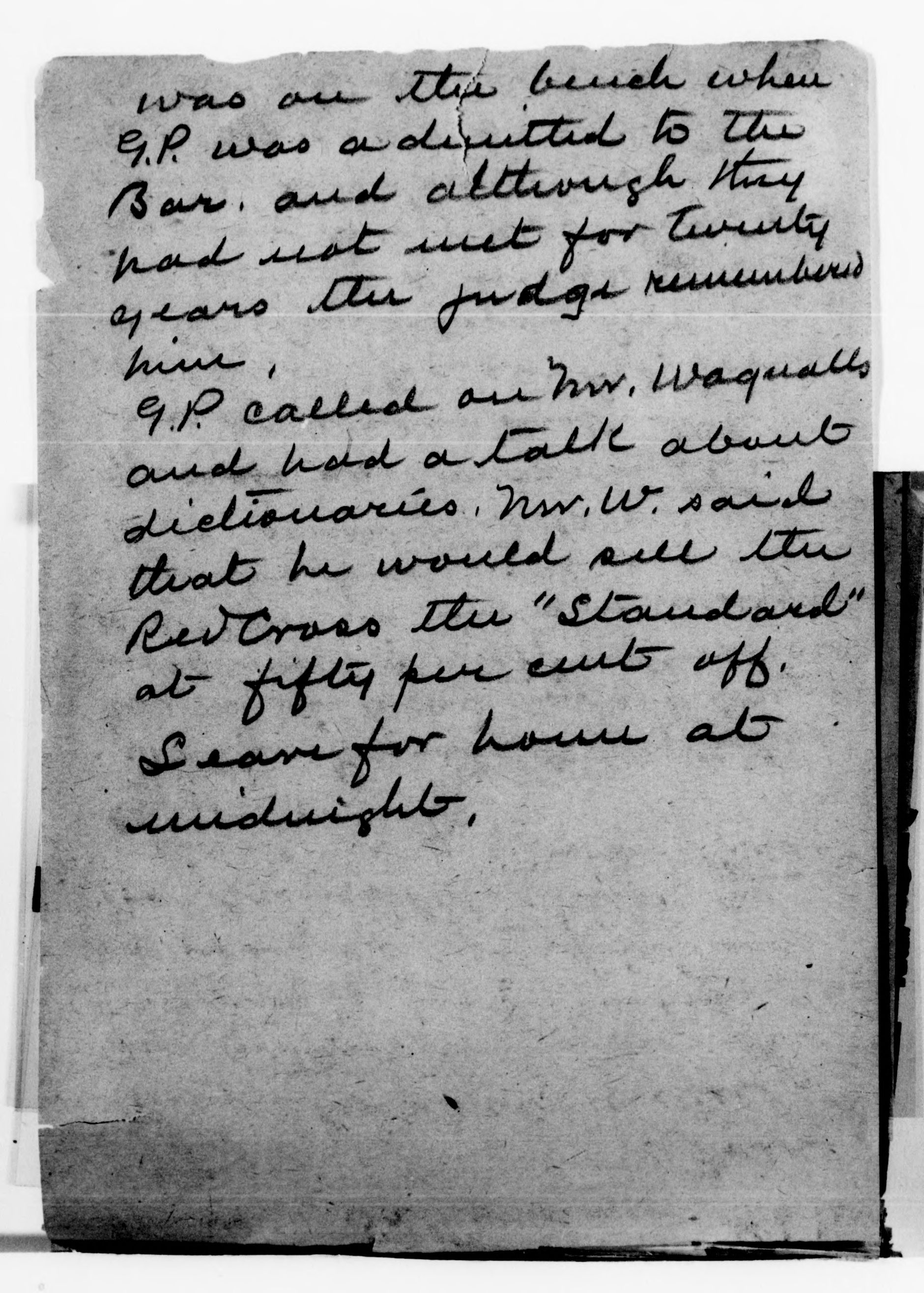Scanned image of the current content page