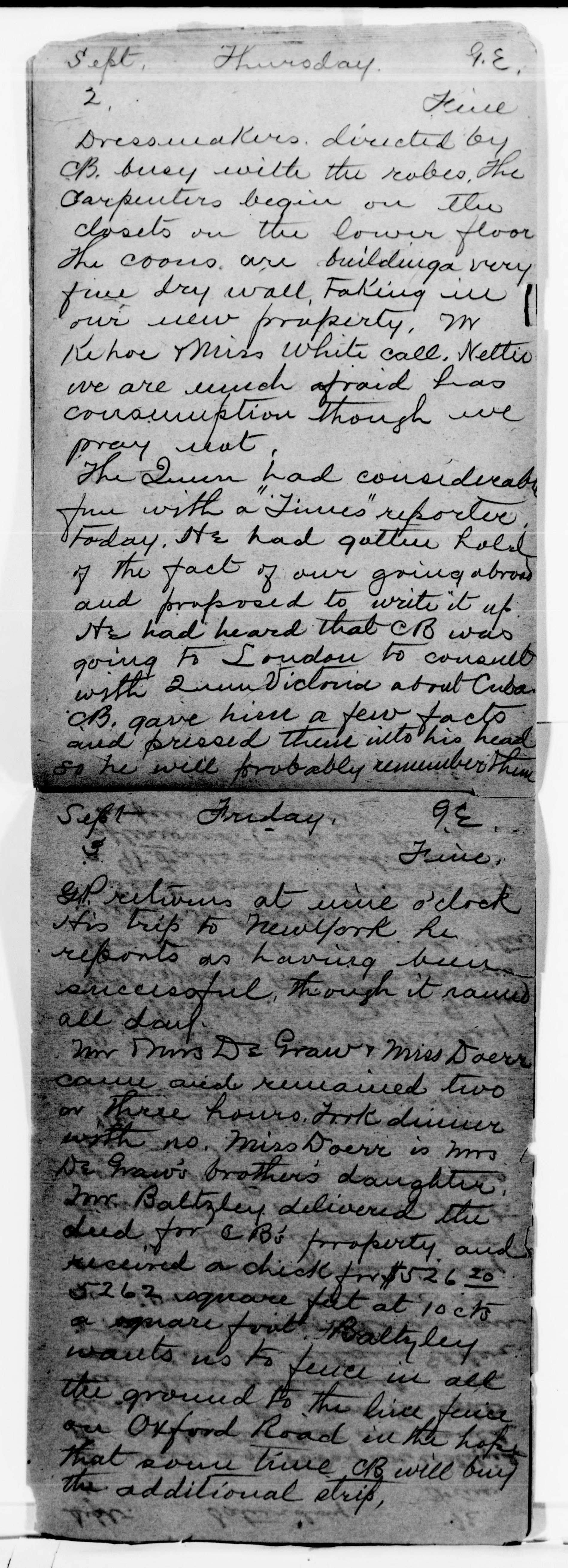 Scanned image of the current content page