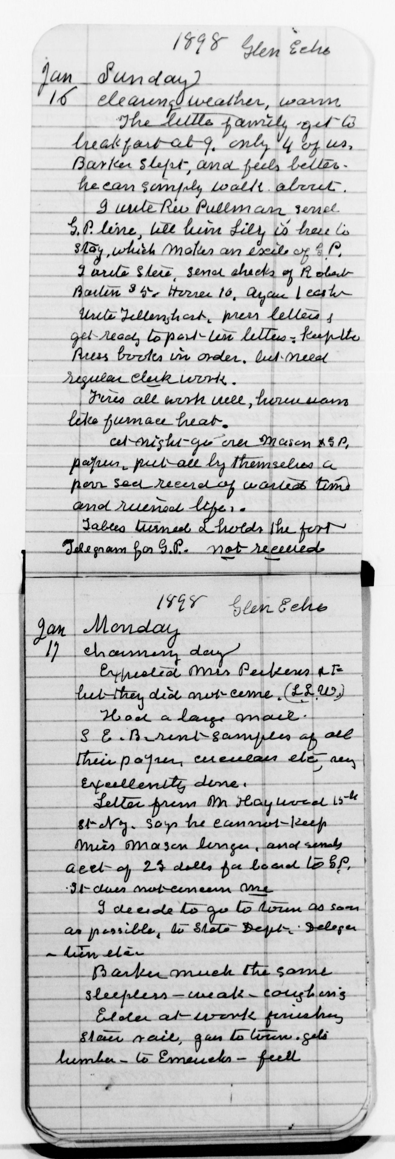 Scanned image of the current content page