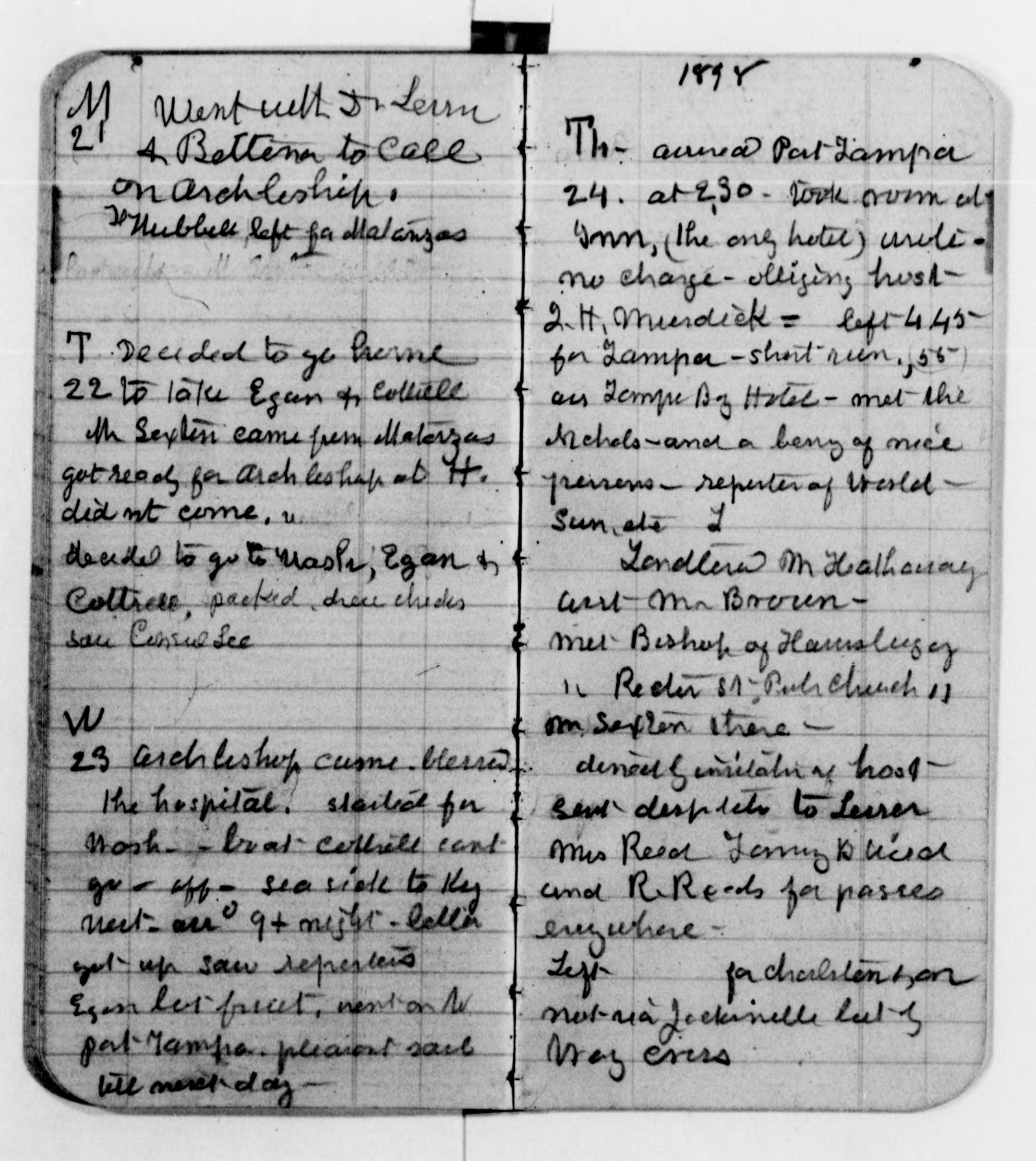 Scanned image of the current content page