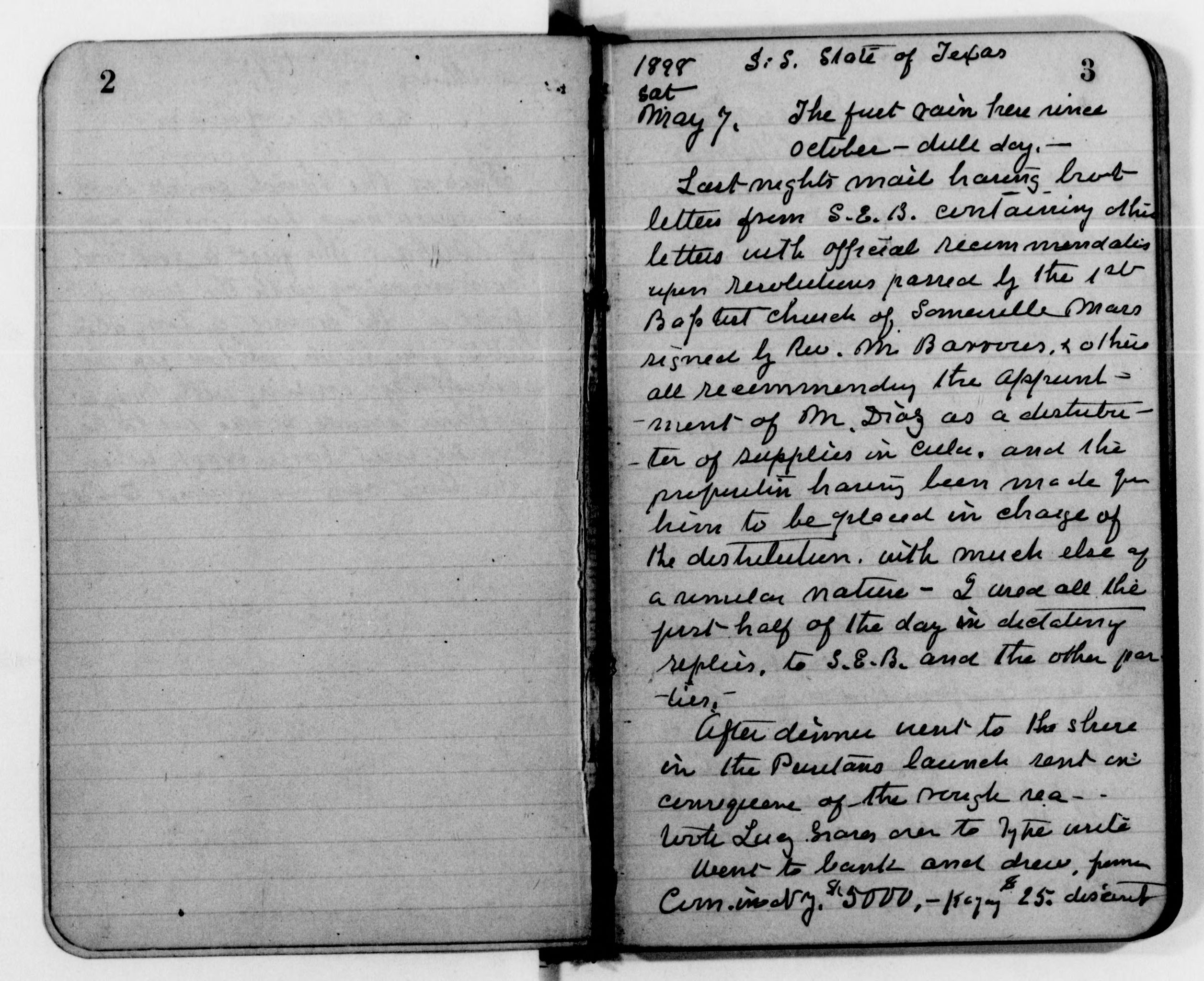 Scanned image of the current content page