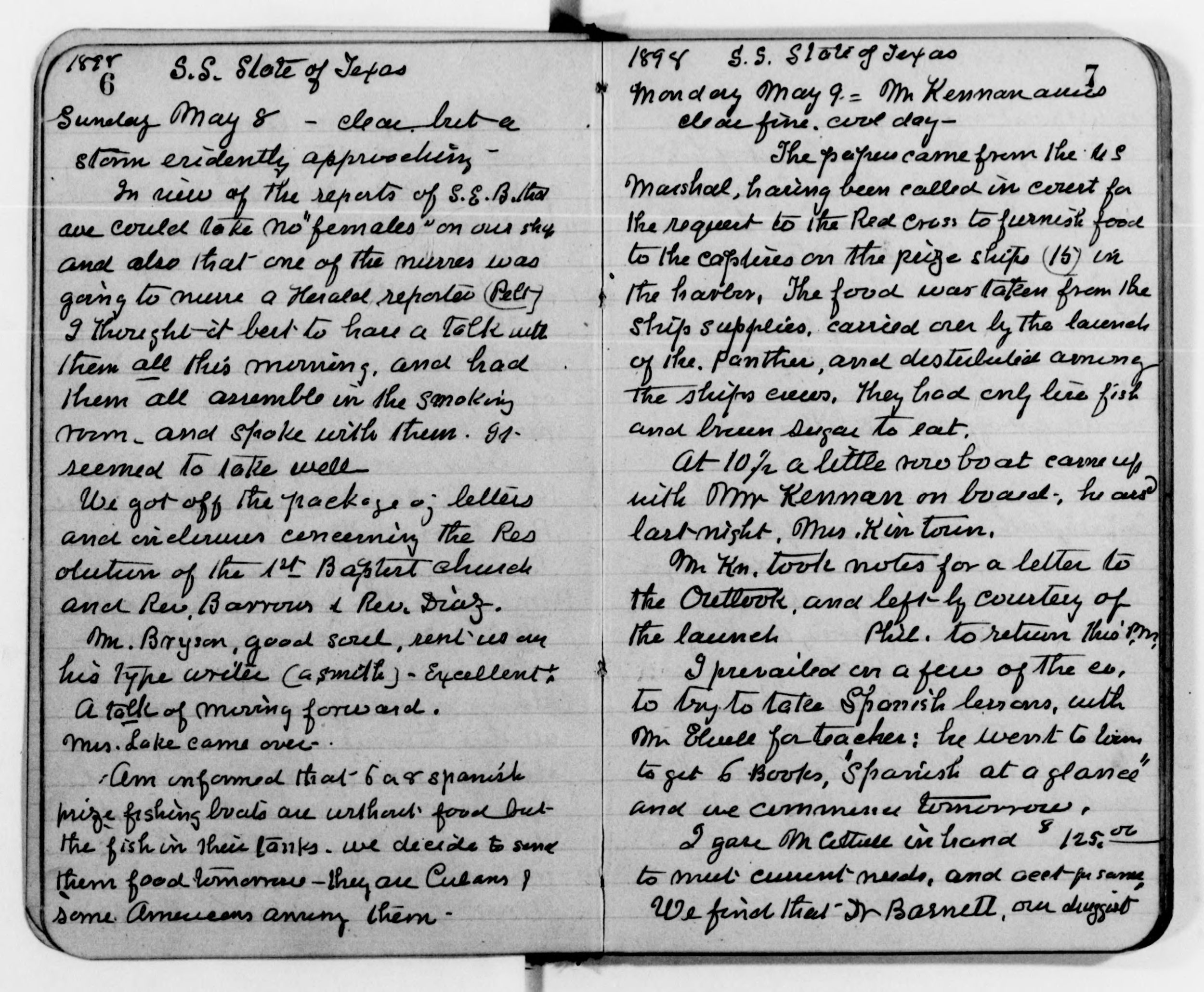 Scanned image of the current content page