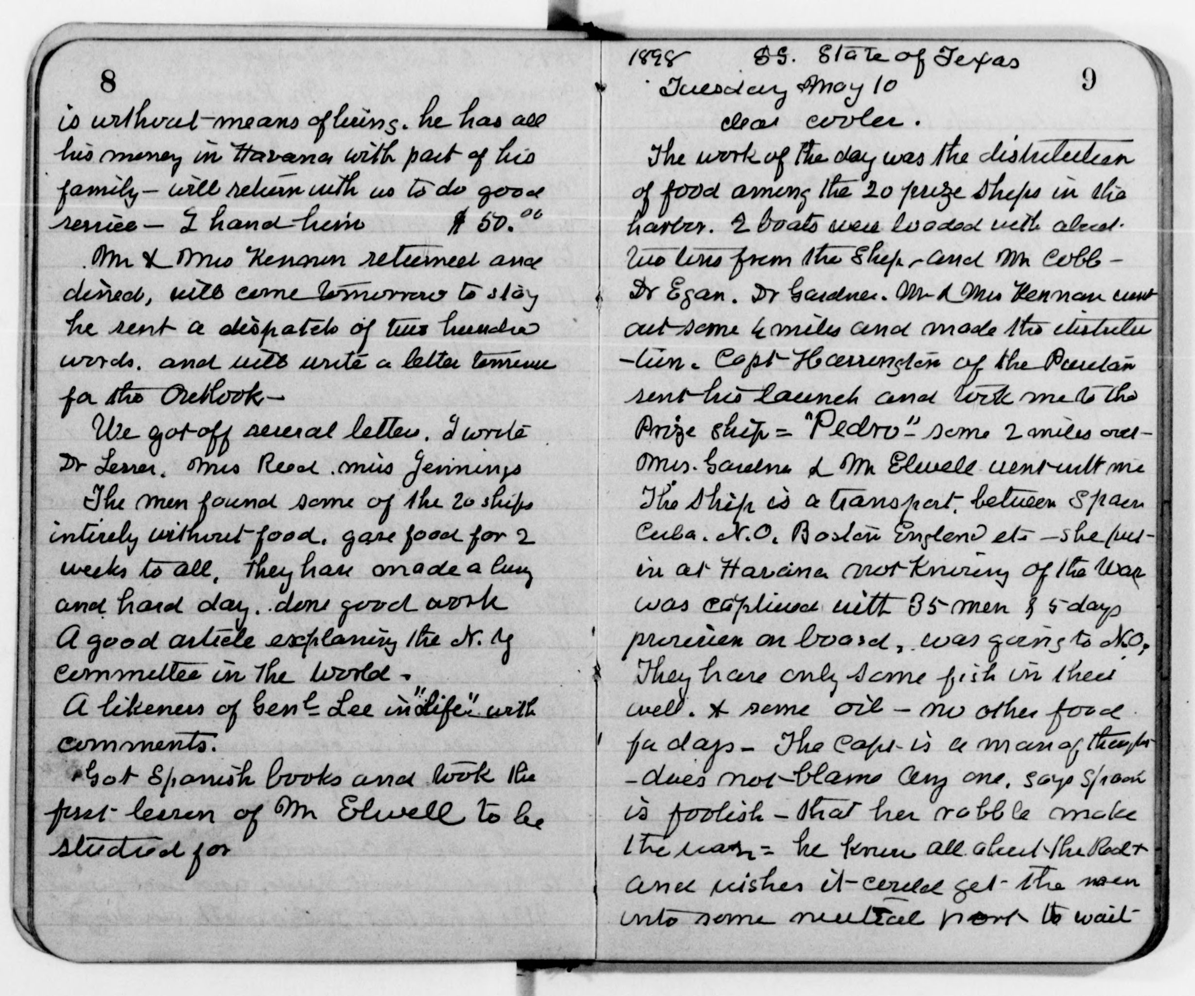 Scanned image of the current content page