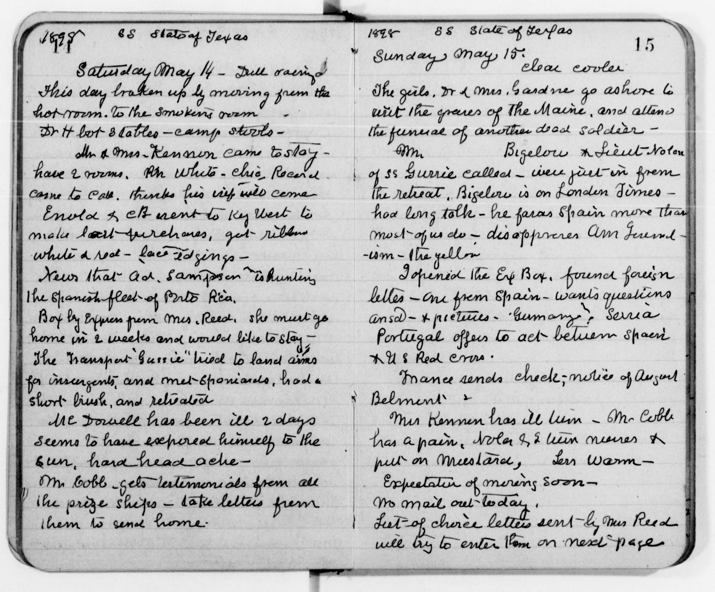 Scanned image of the current content page