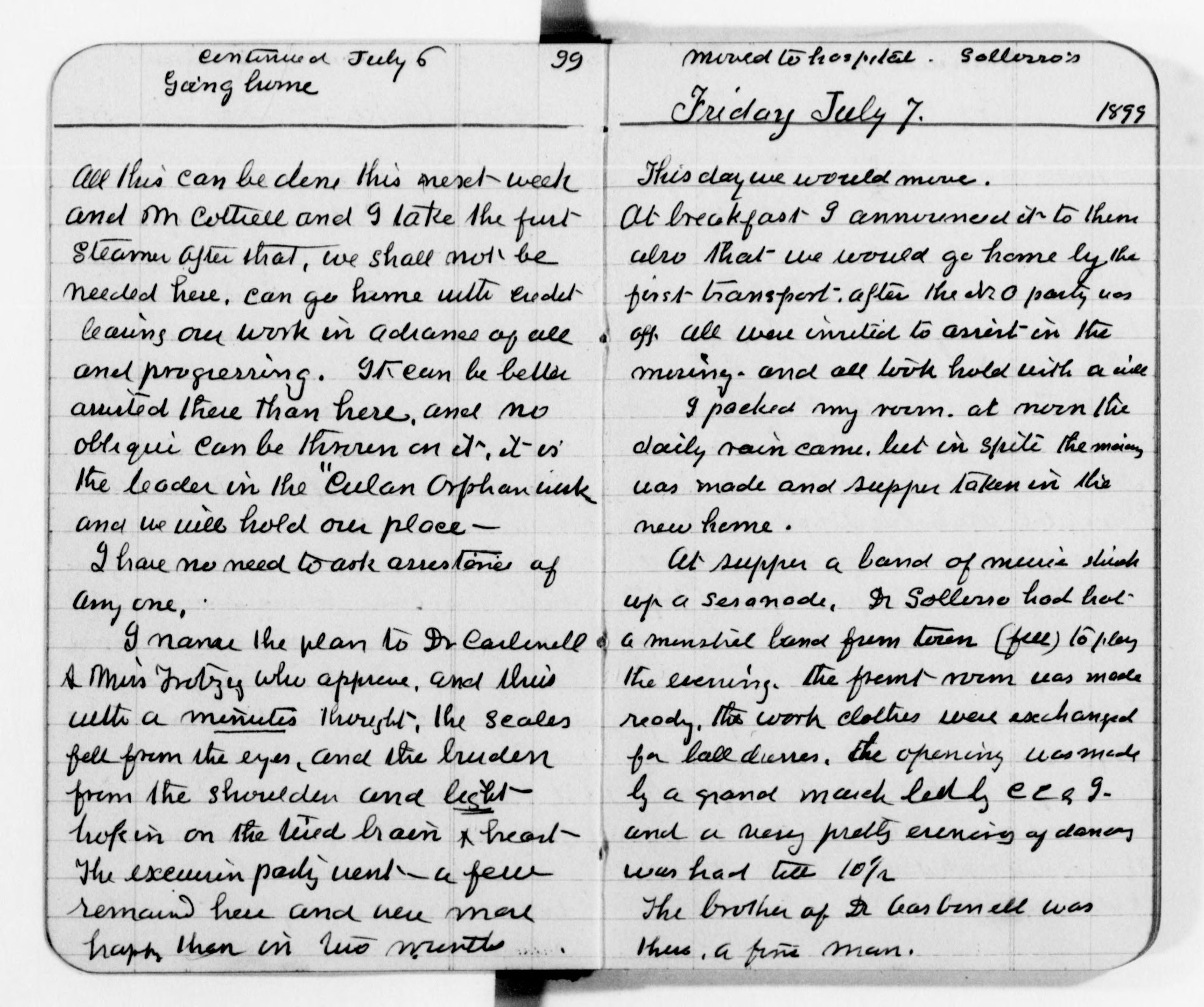 Scanned image of the current content page