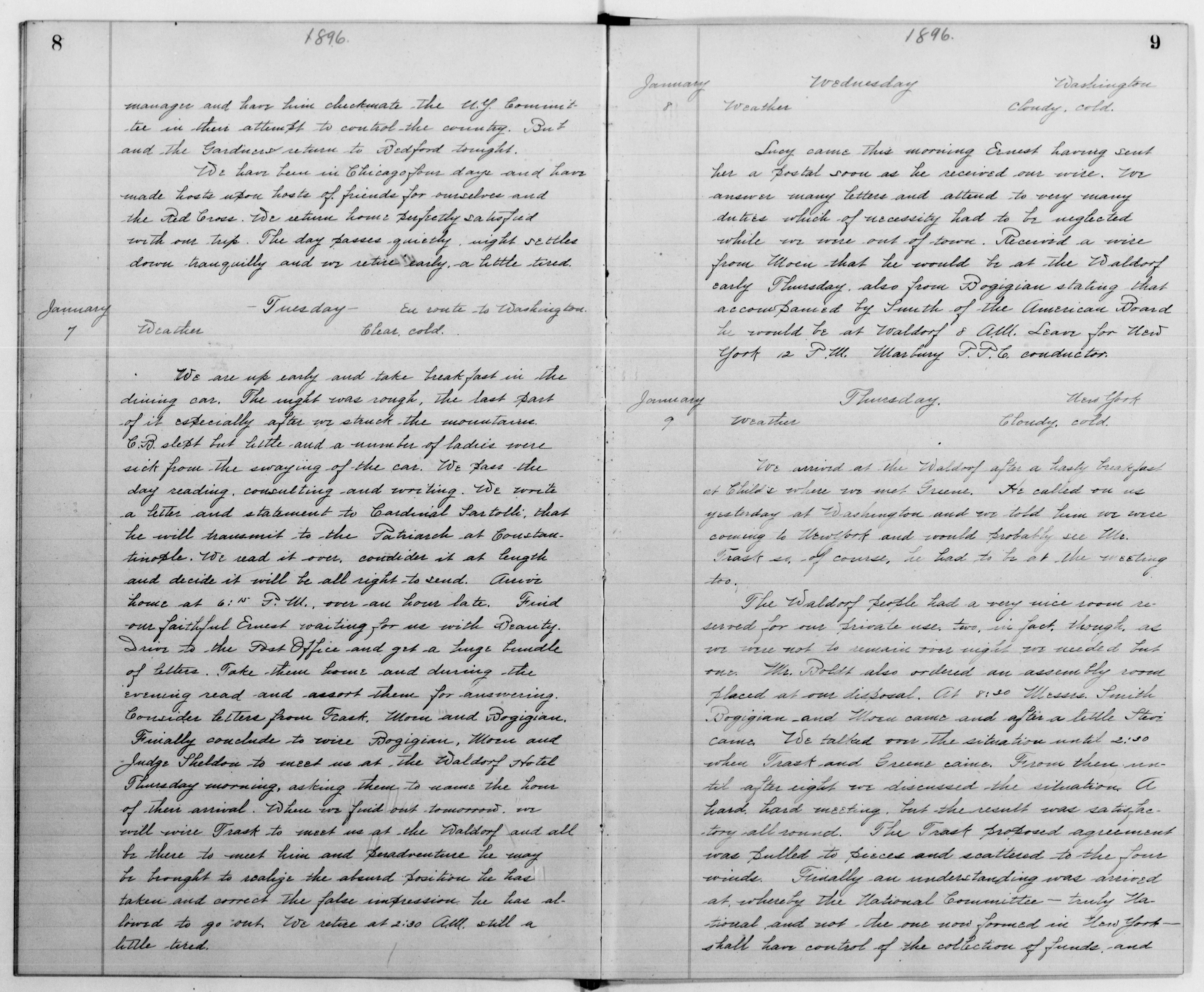Scanned image of the current content page
