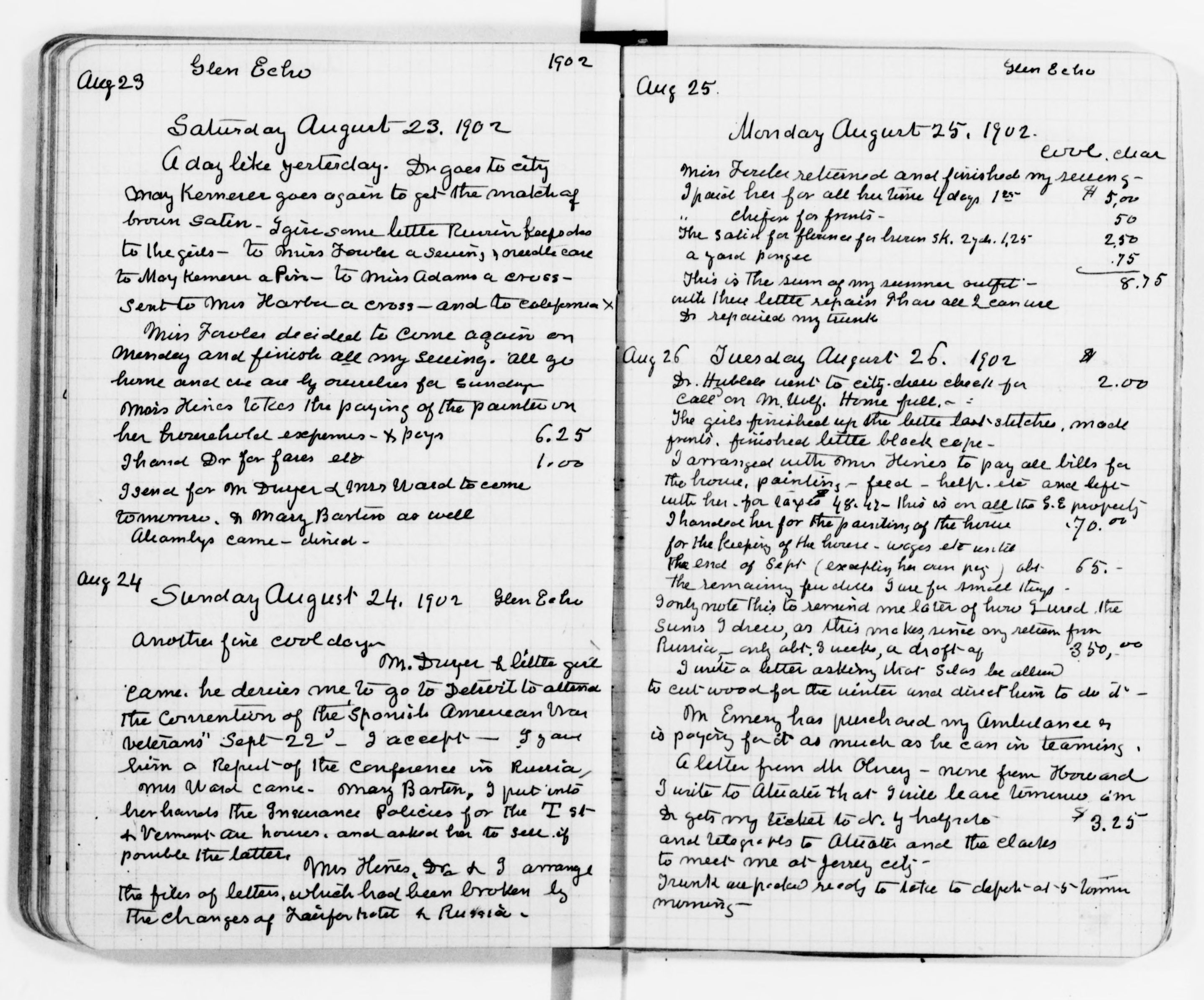 Scanned image of the current content page