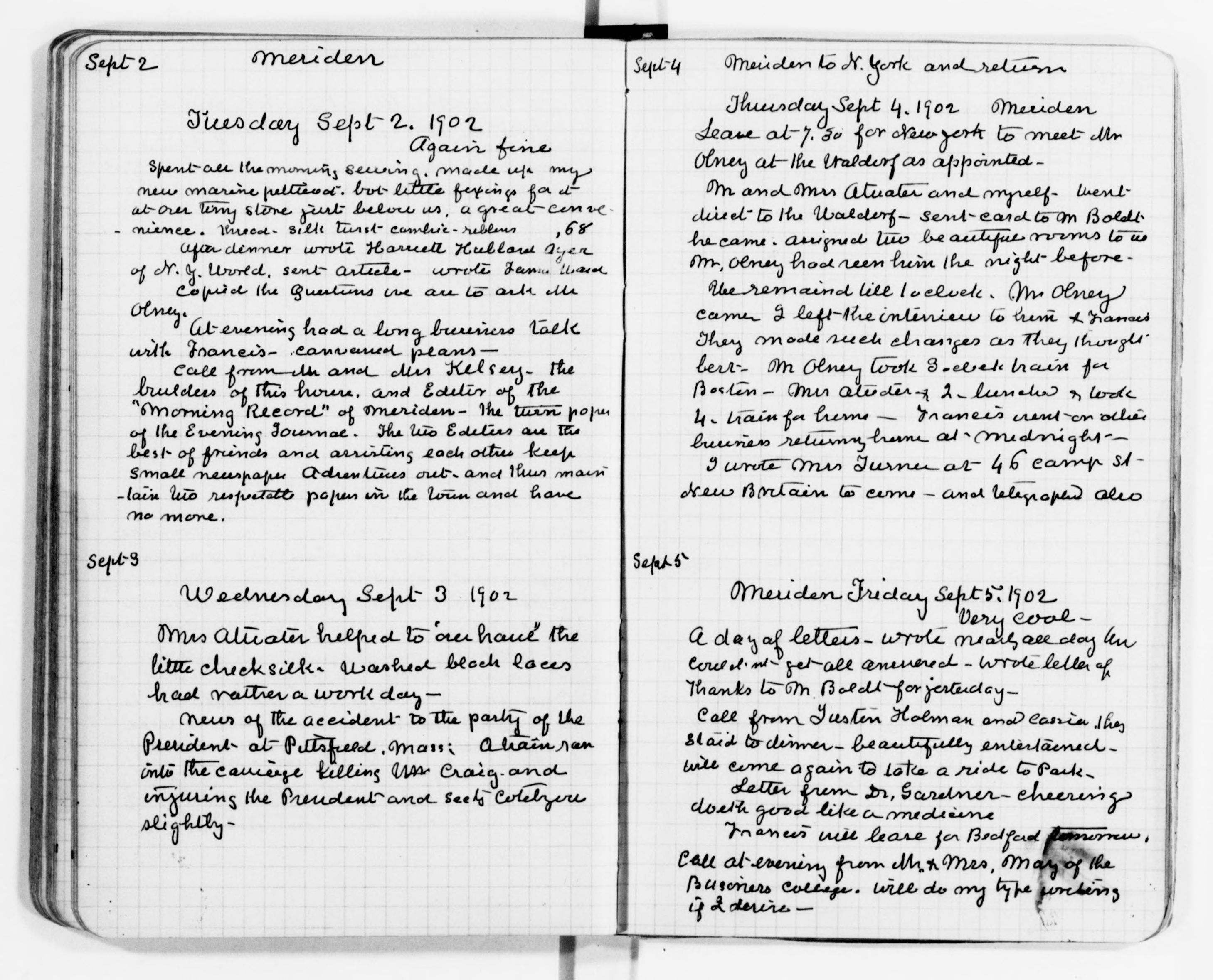 Scanned image of the current content page