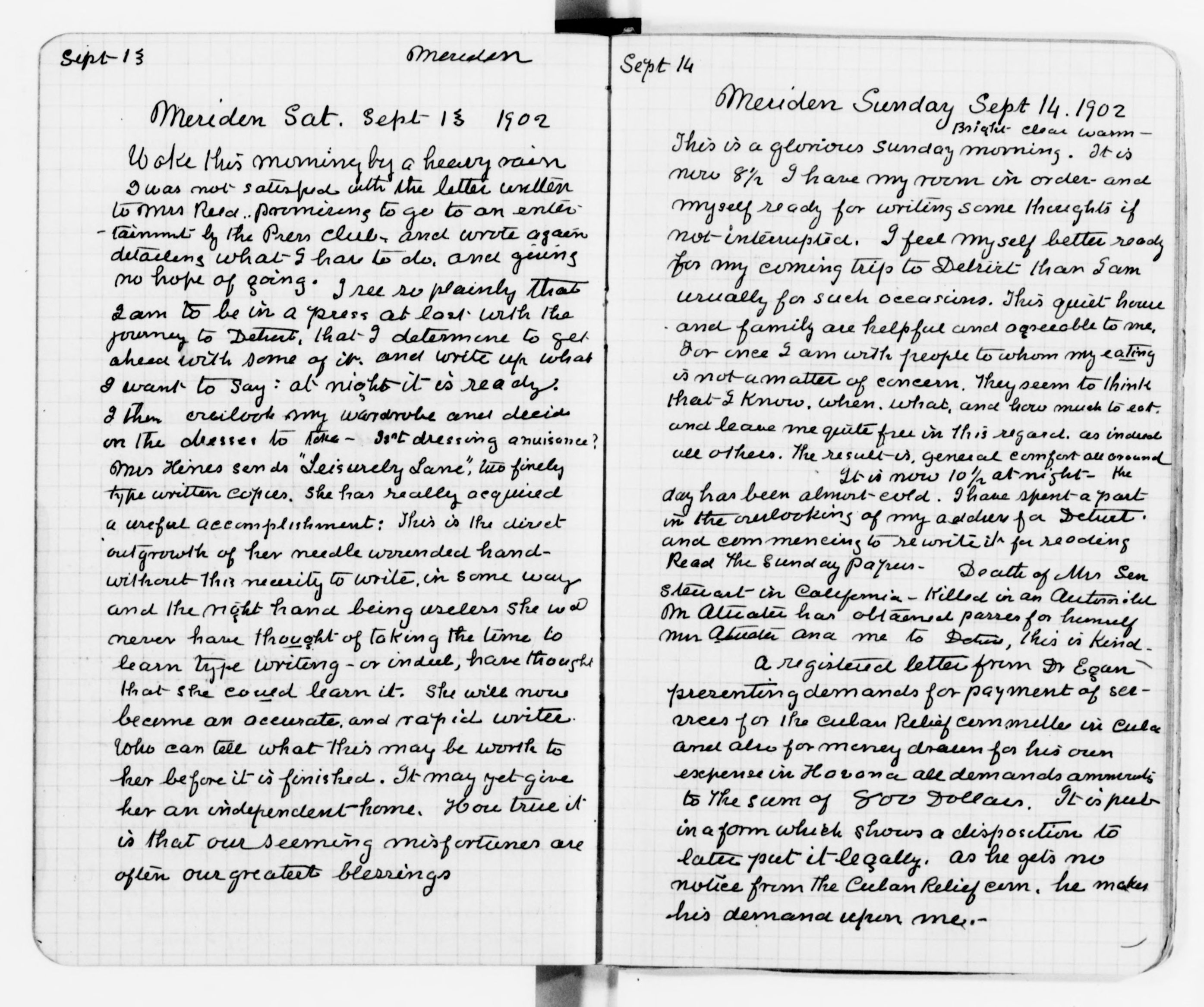 Scanned image of the current content page