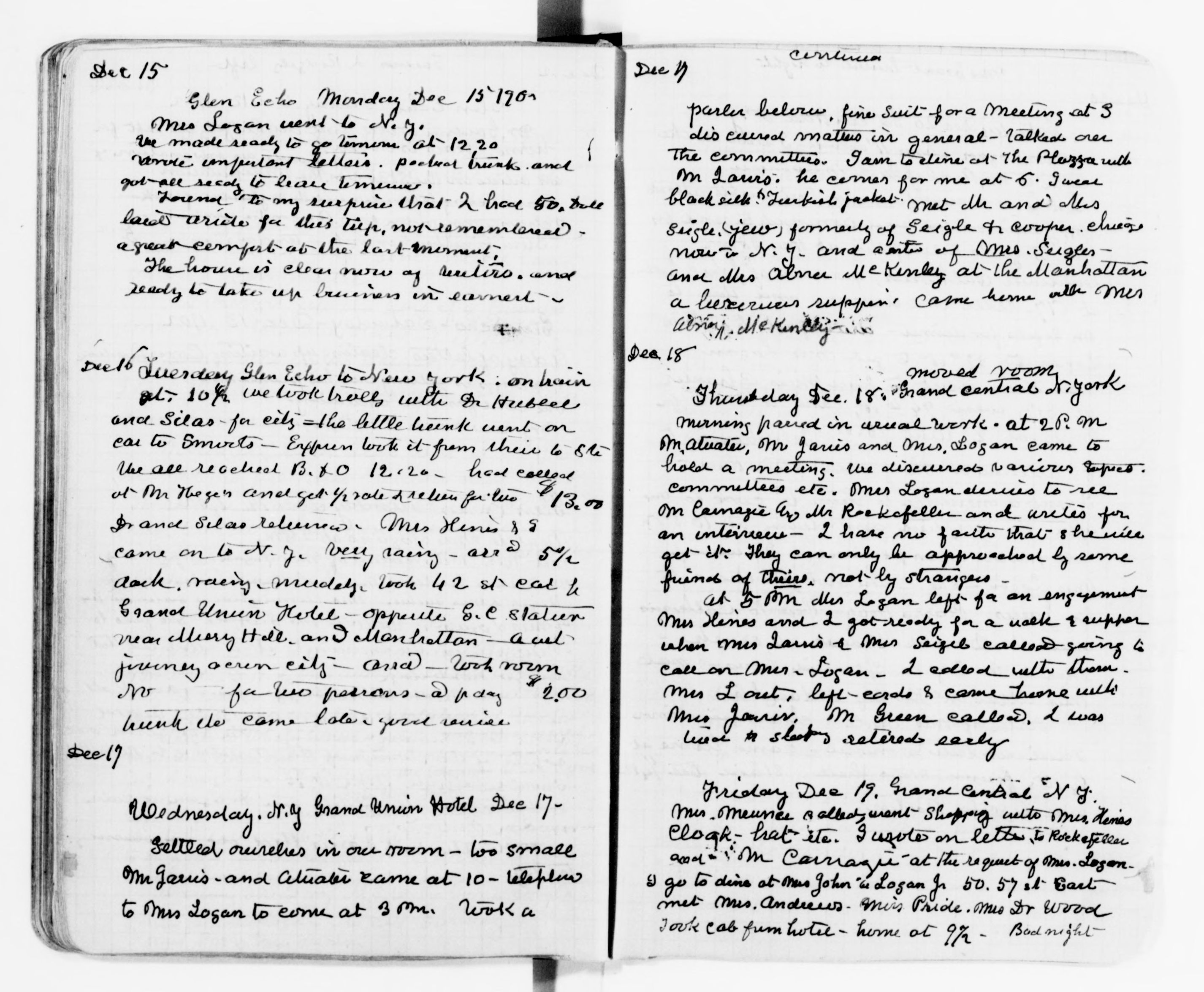 Scanned image of the current content page