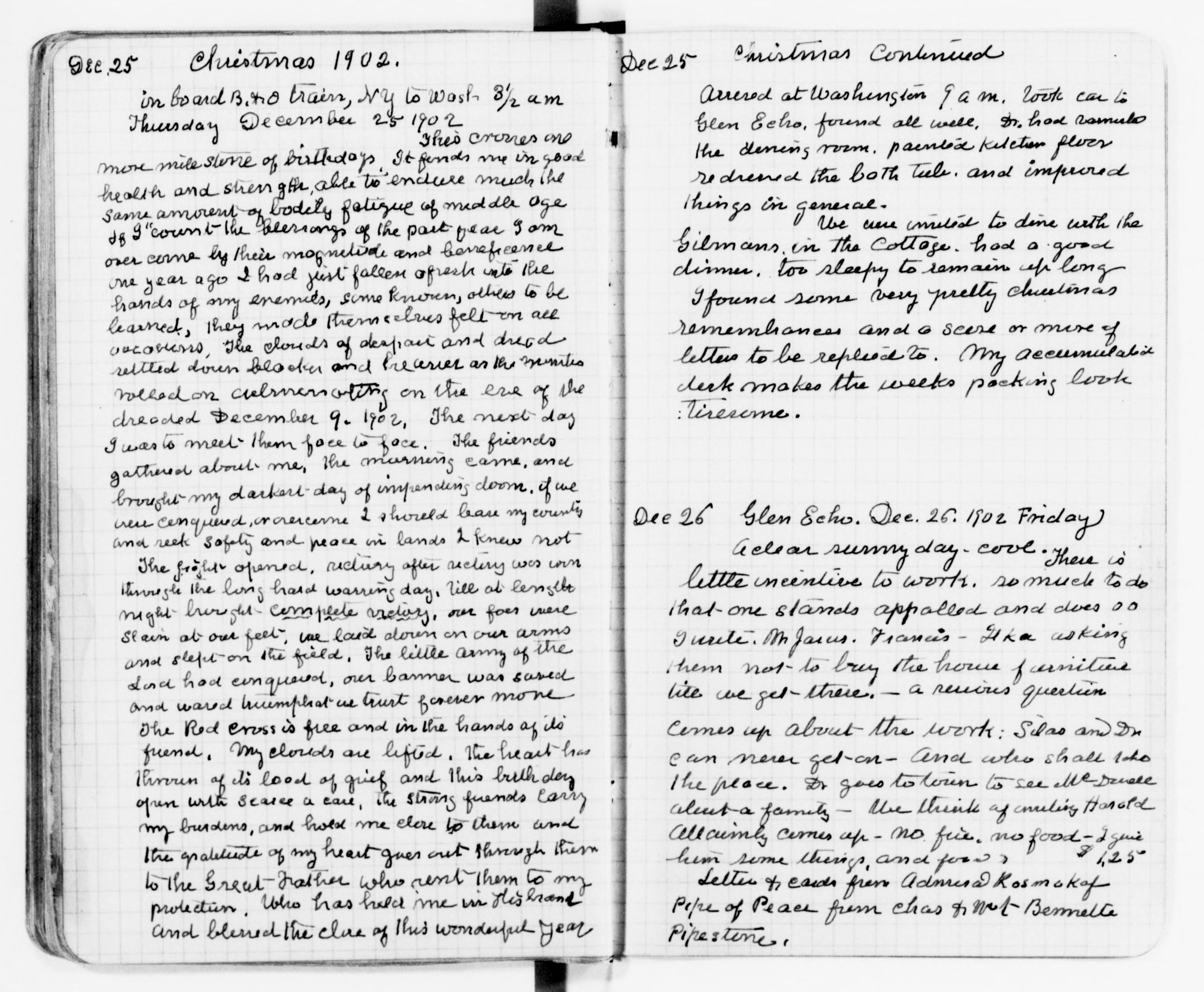 Scanned image of the current content page