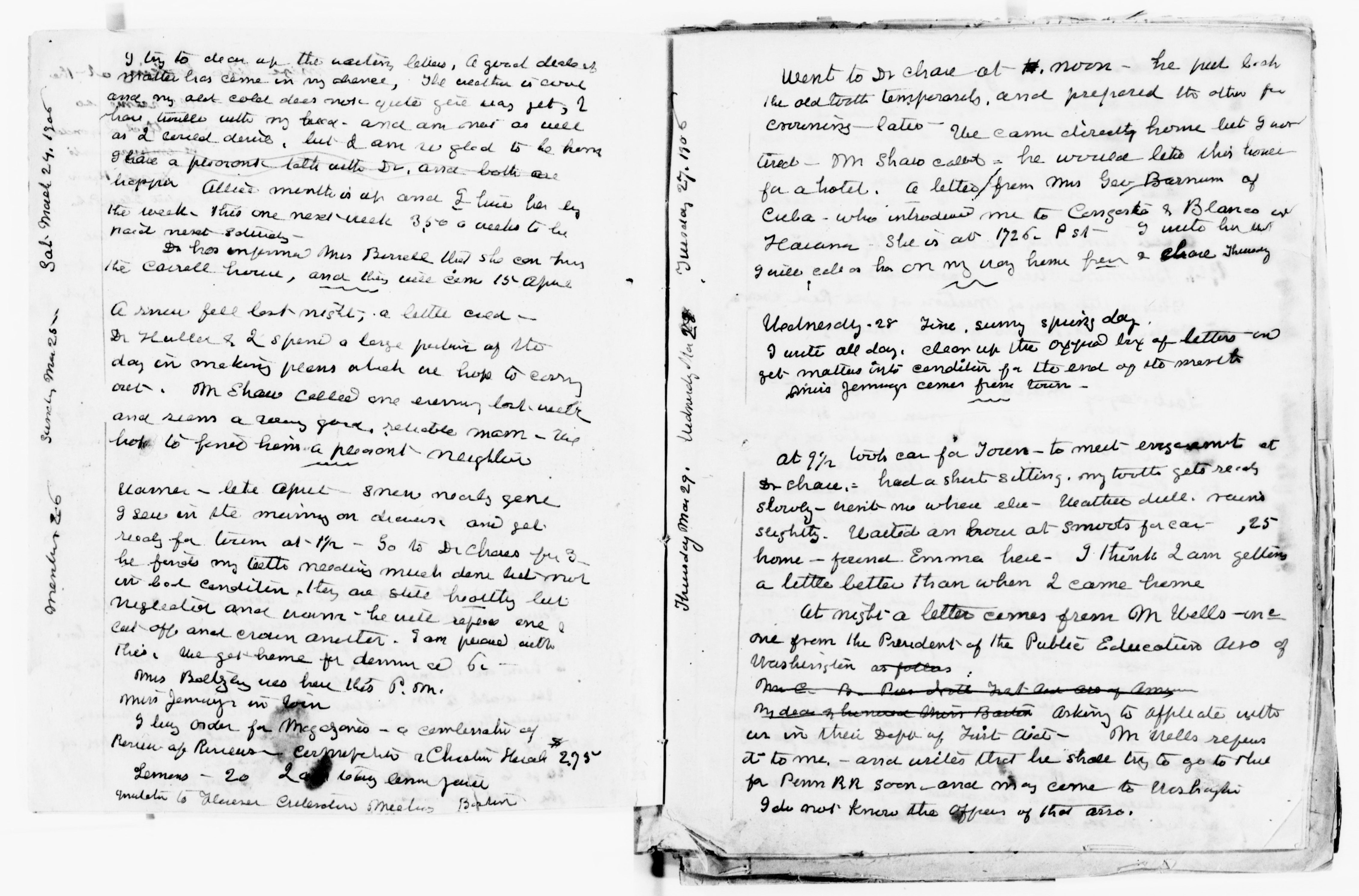 Scanned image of the current content page
