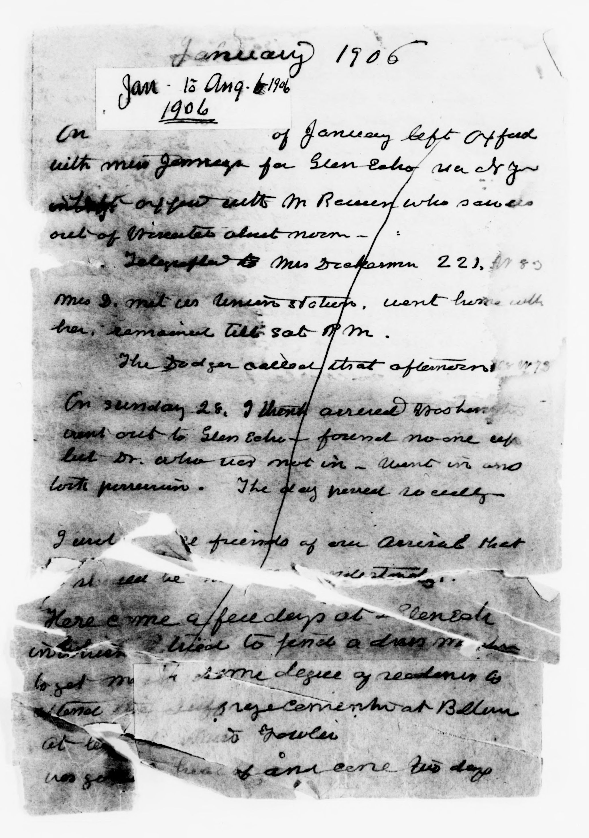 Scanned image of the current content page