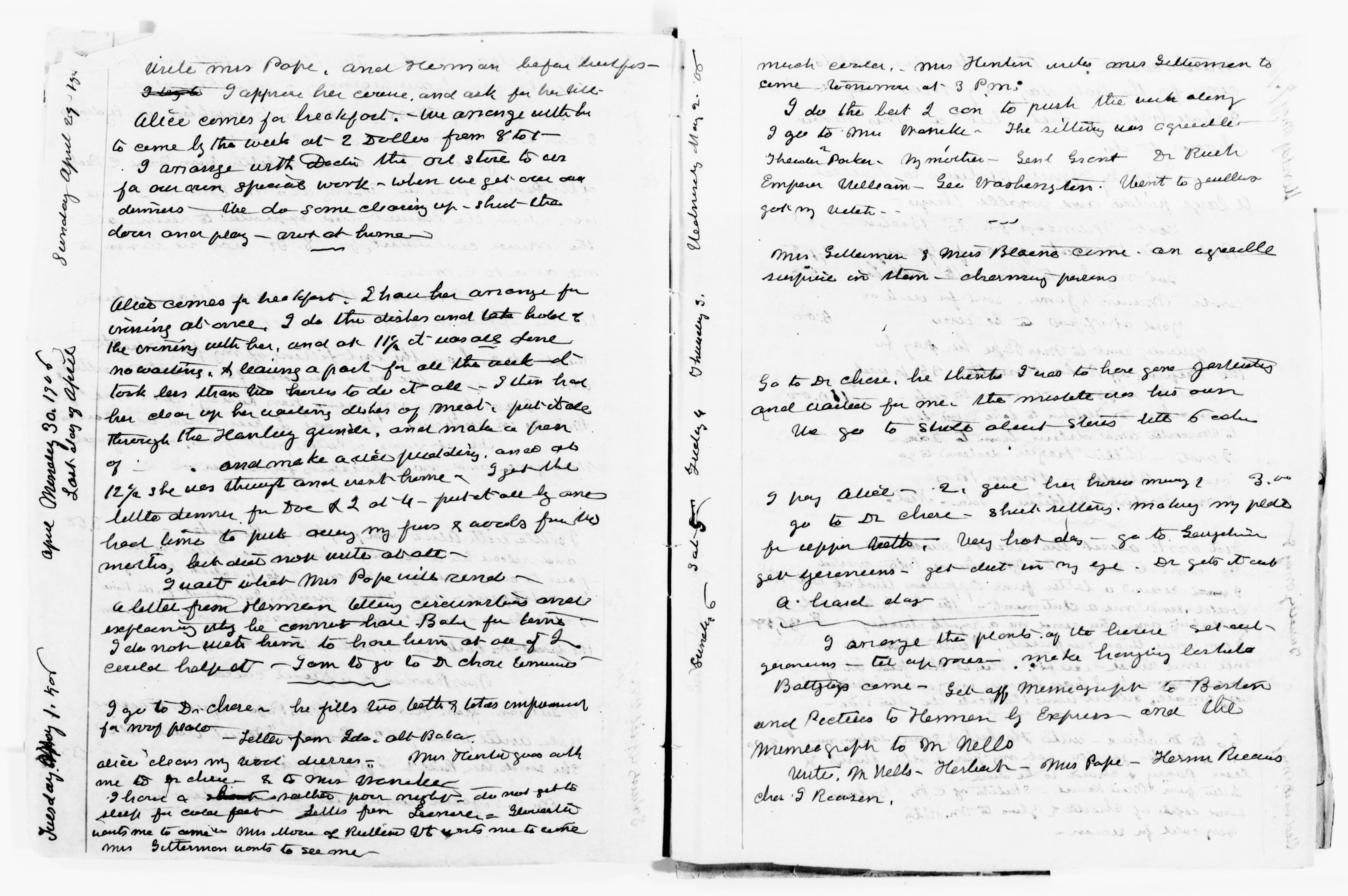 Scanned image of the current content page