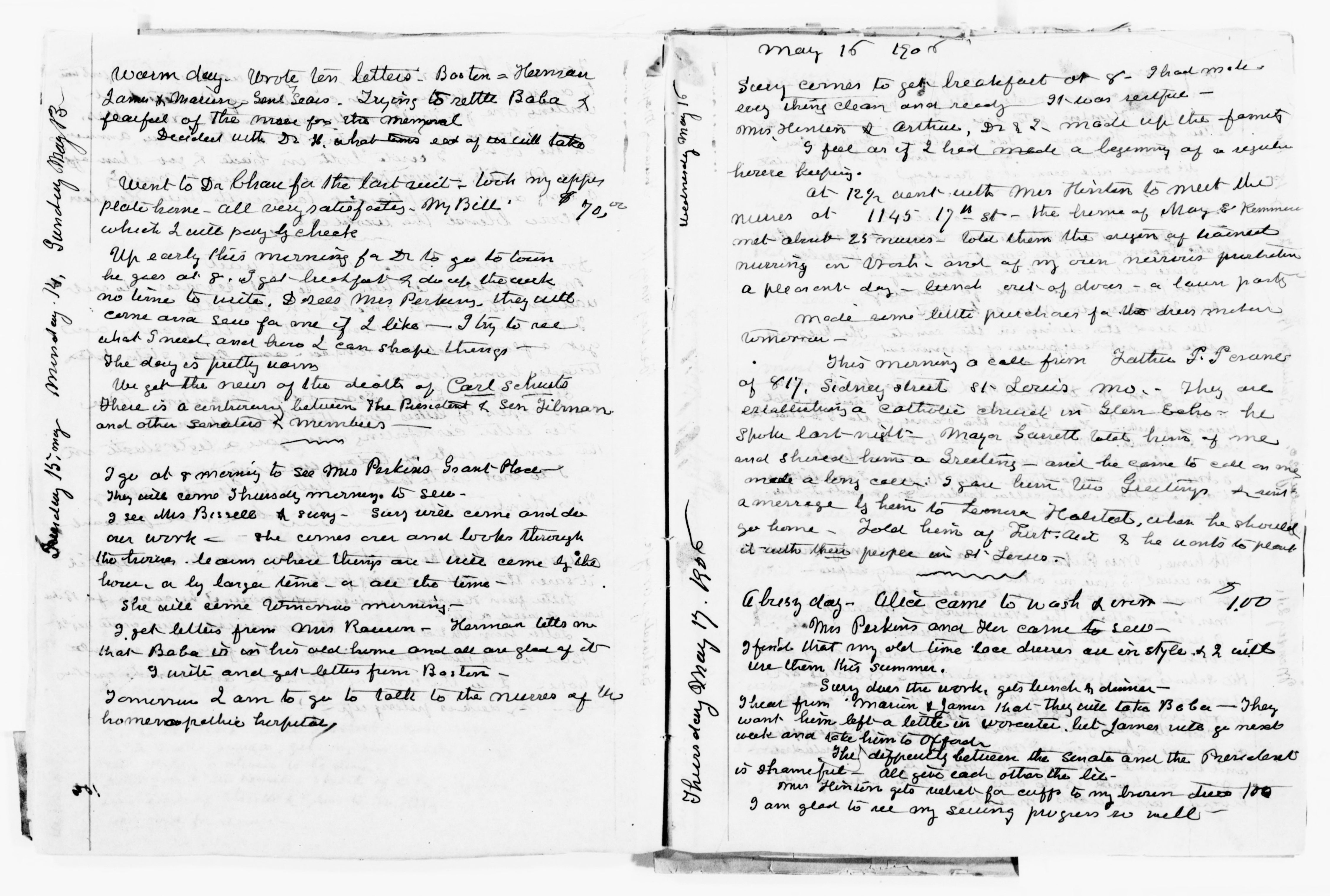 Scanned image of the current content page