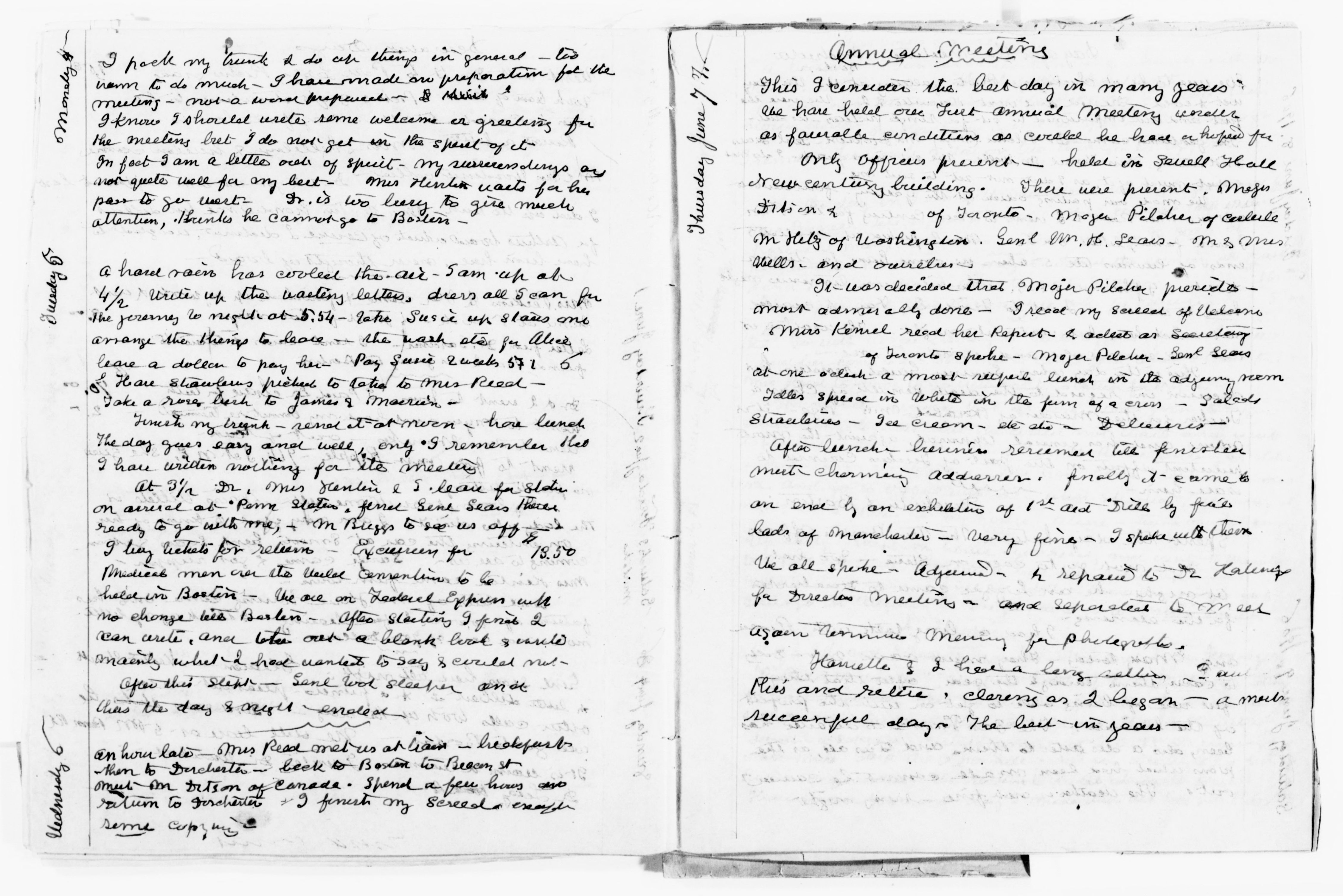 Scanned image of the current content page