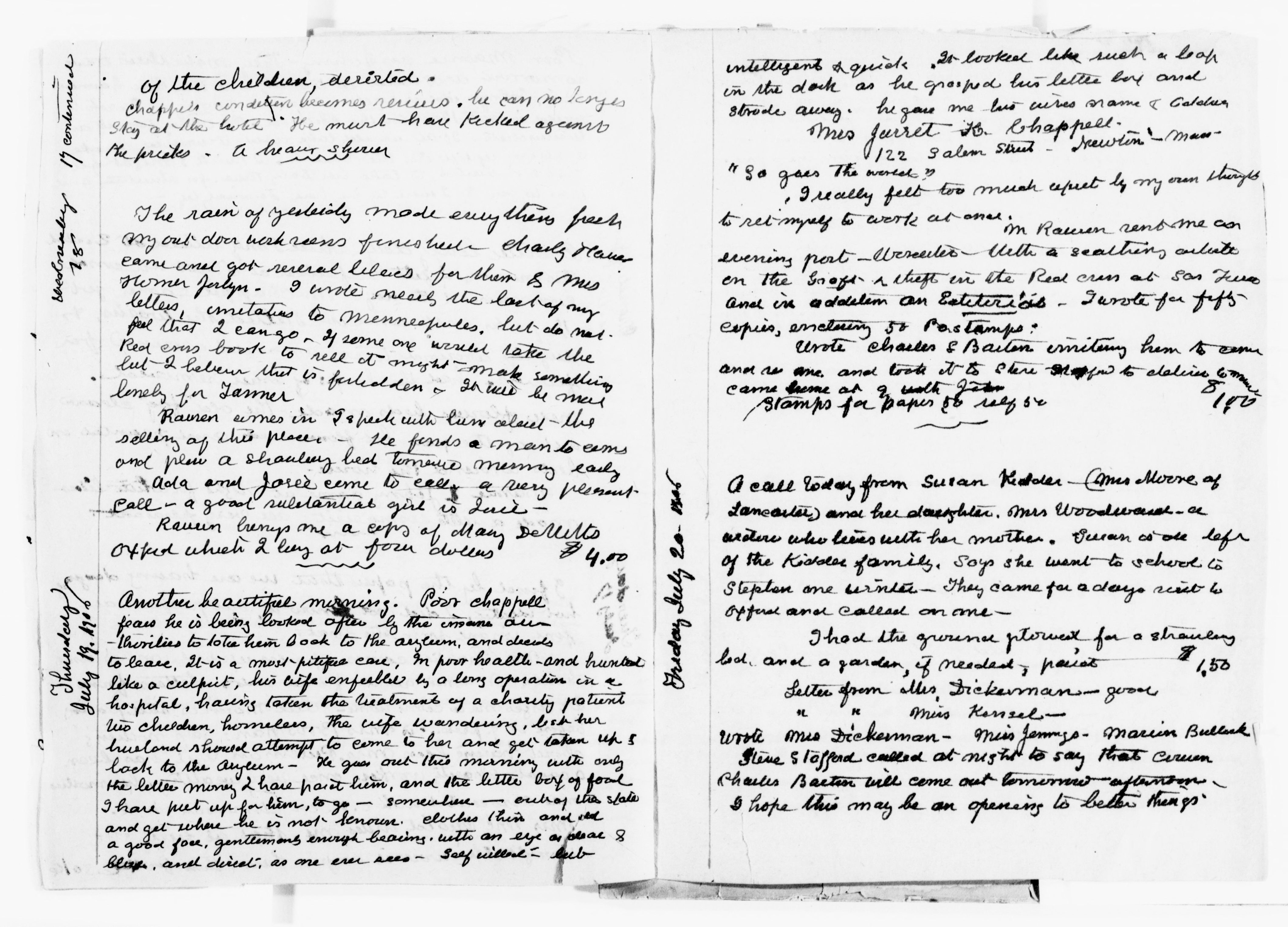 Scanned image of the current content page