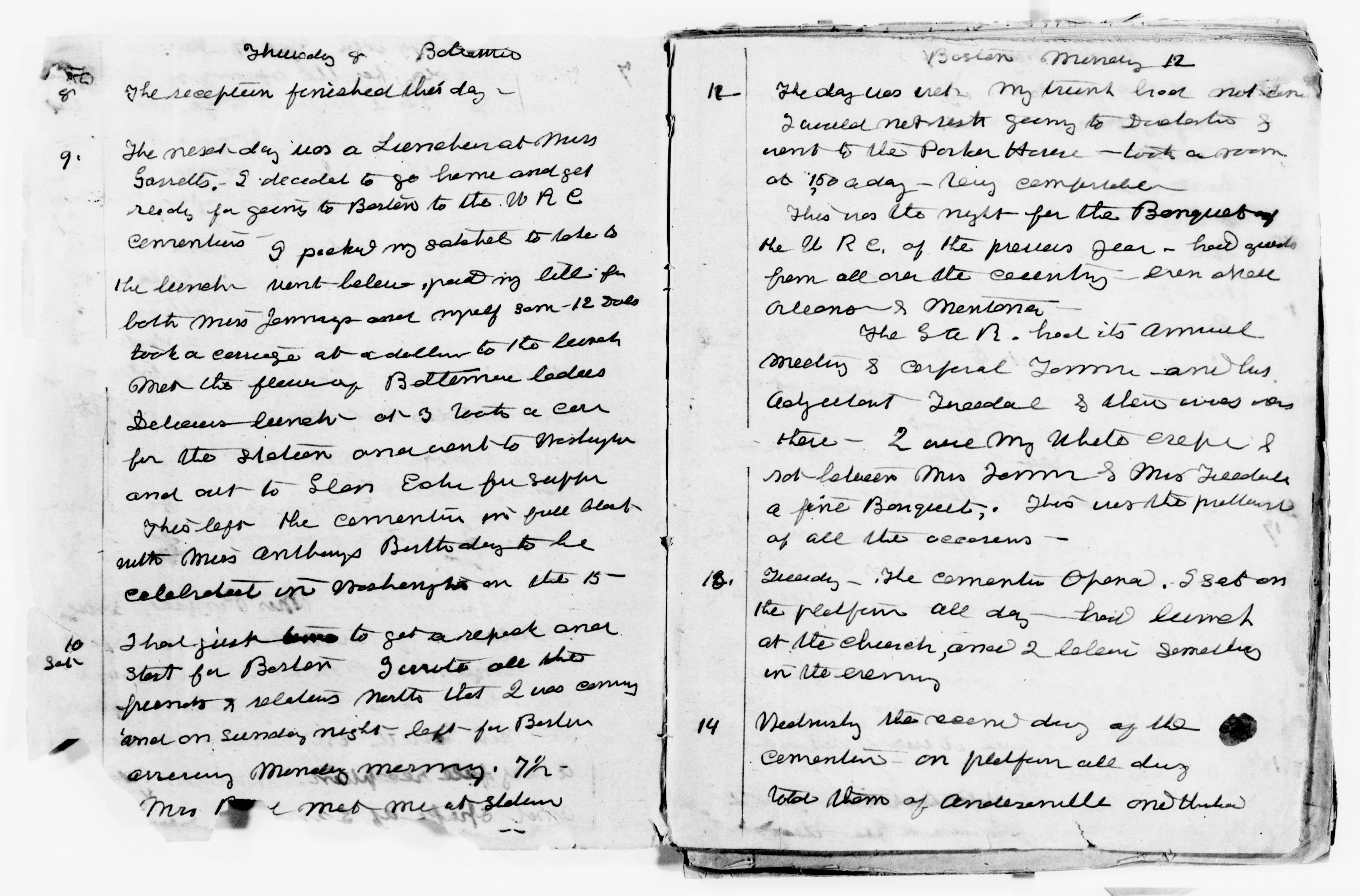 Scanned image of the current content page