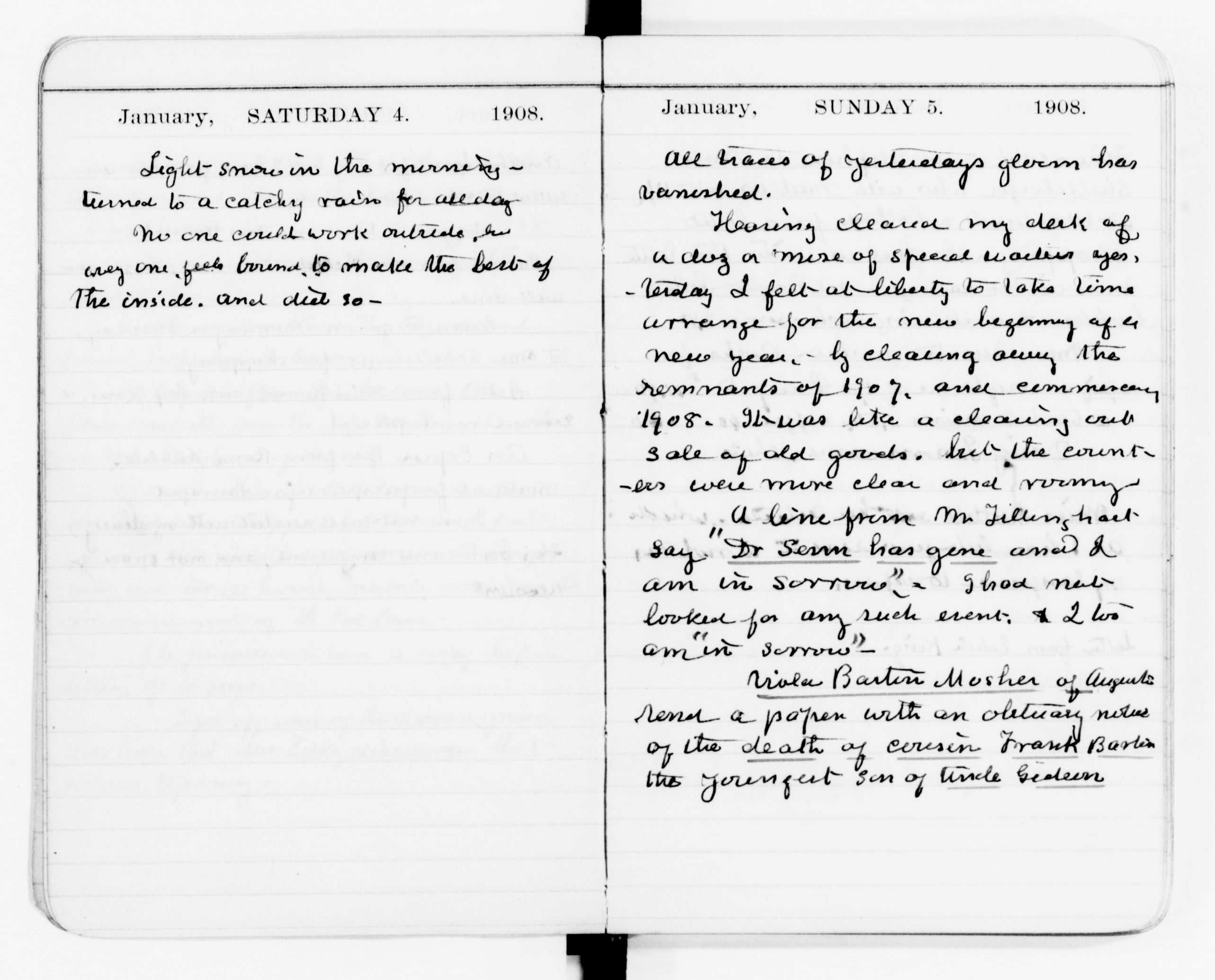 Scanned image of the current content page