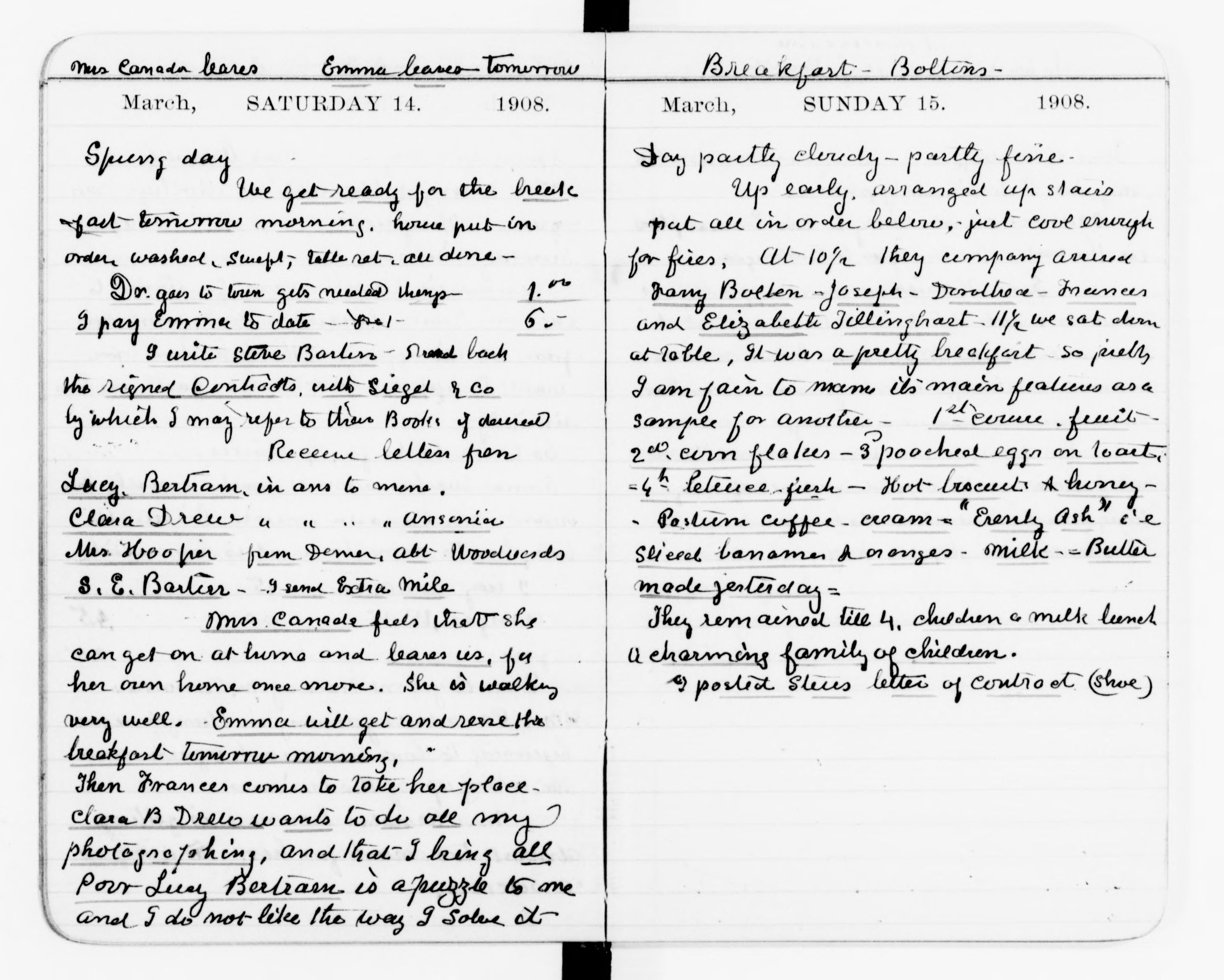 Scanned image of the current content page