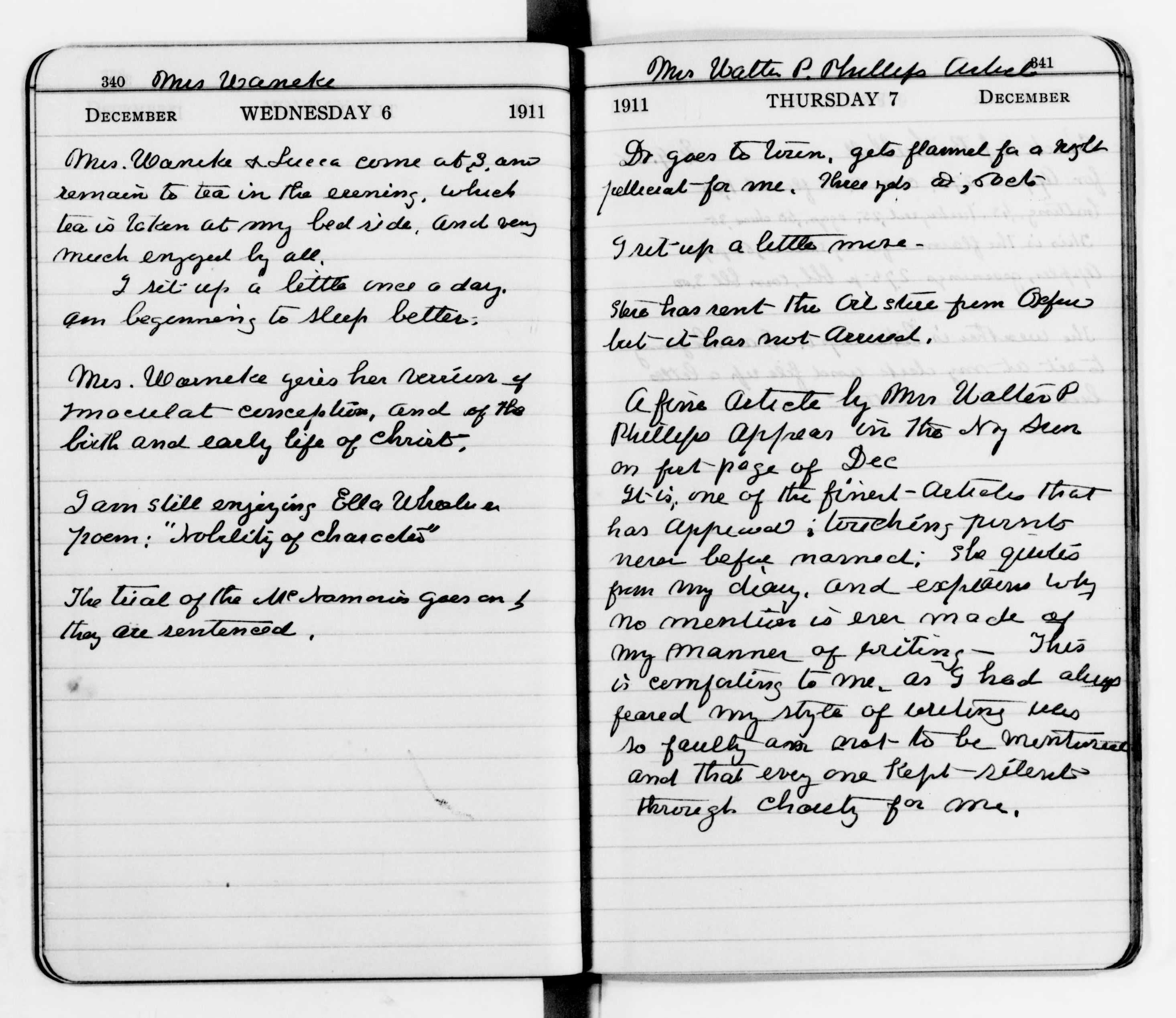 Scanned image of the current content page