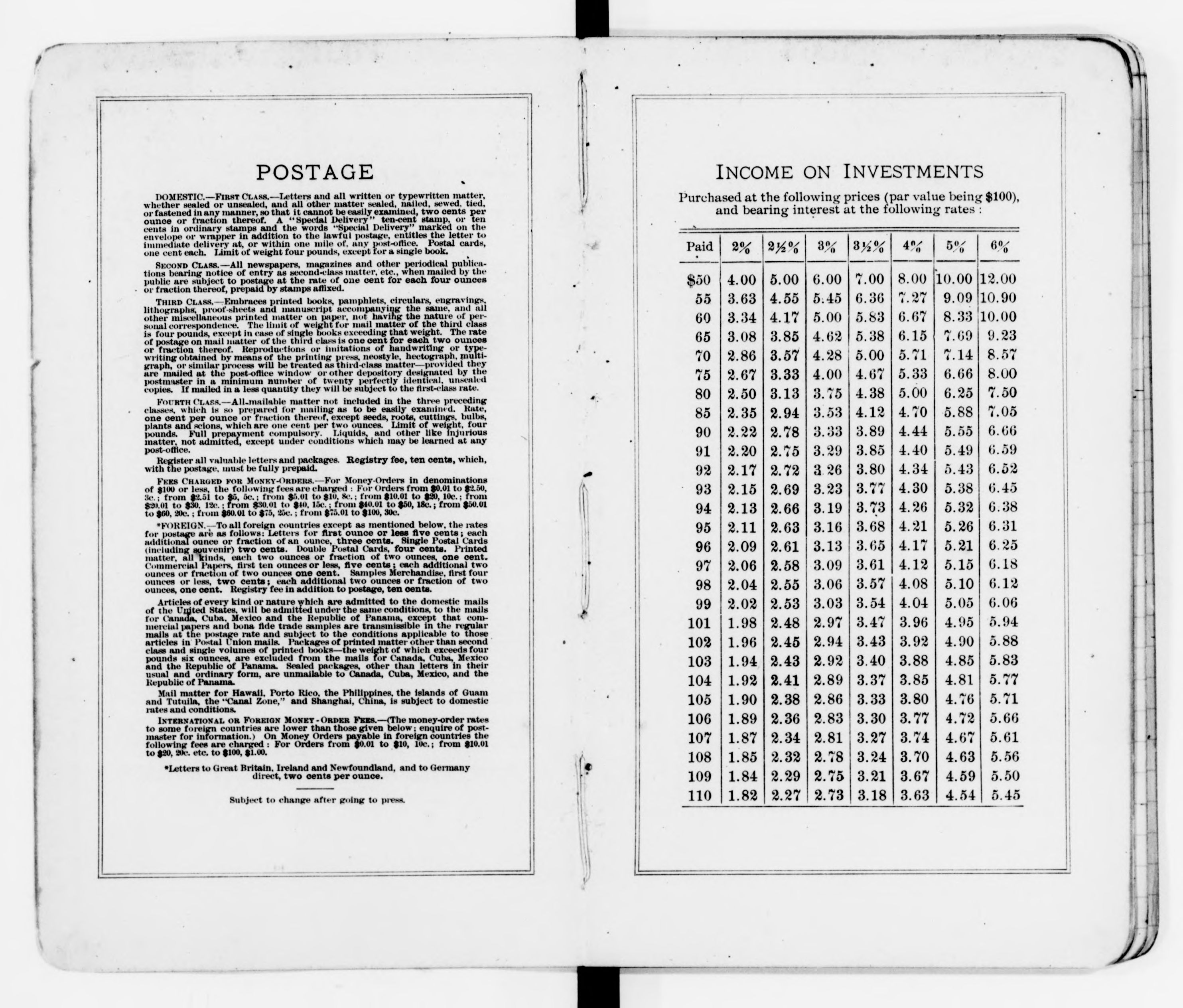 Scanned image of the current content page