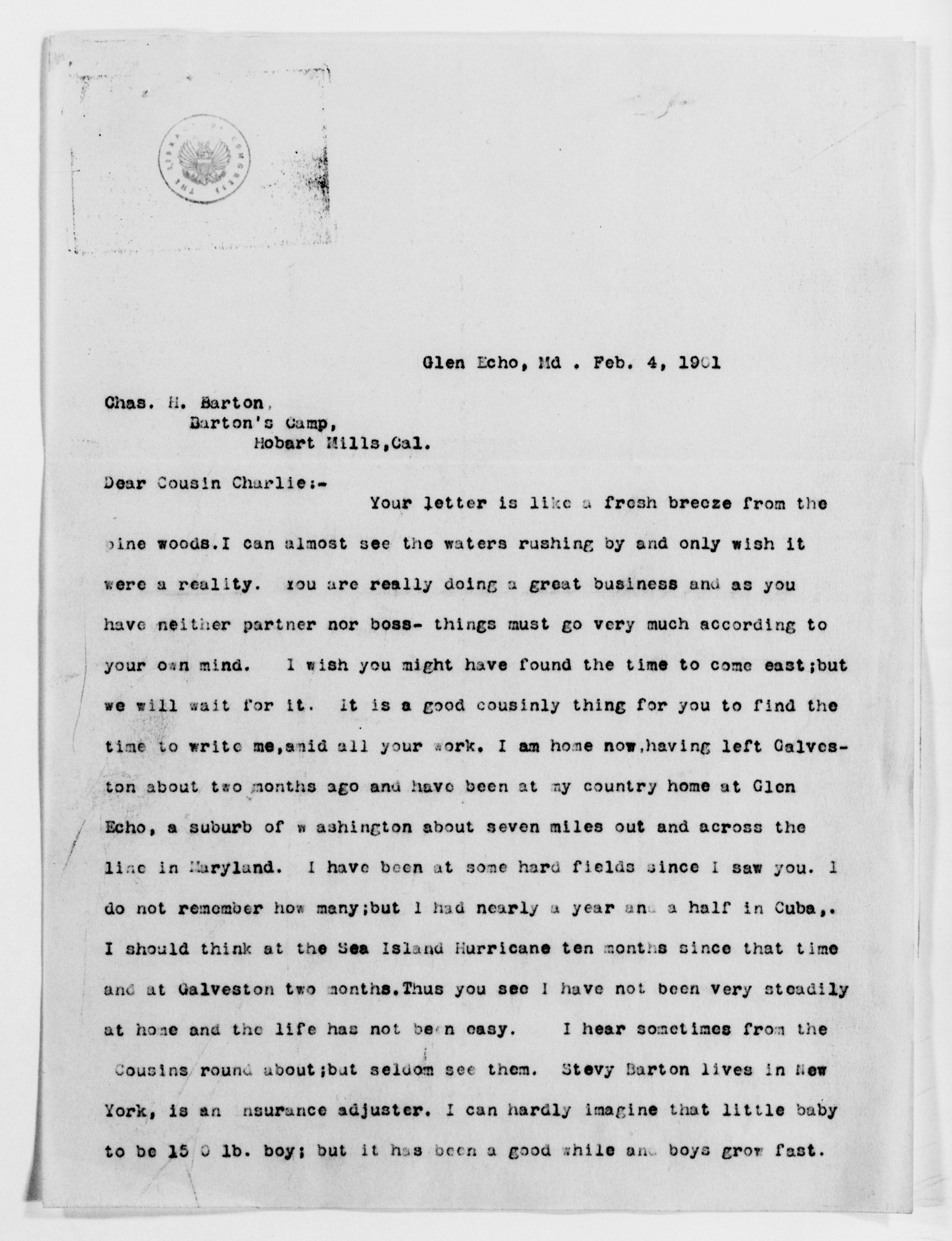 Scanned image of the current content page